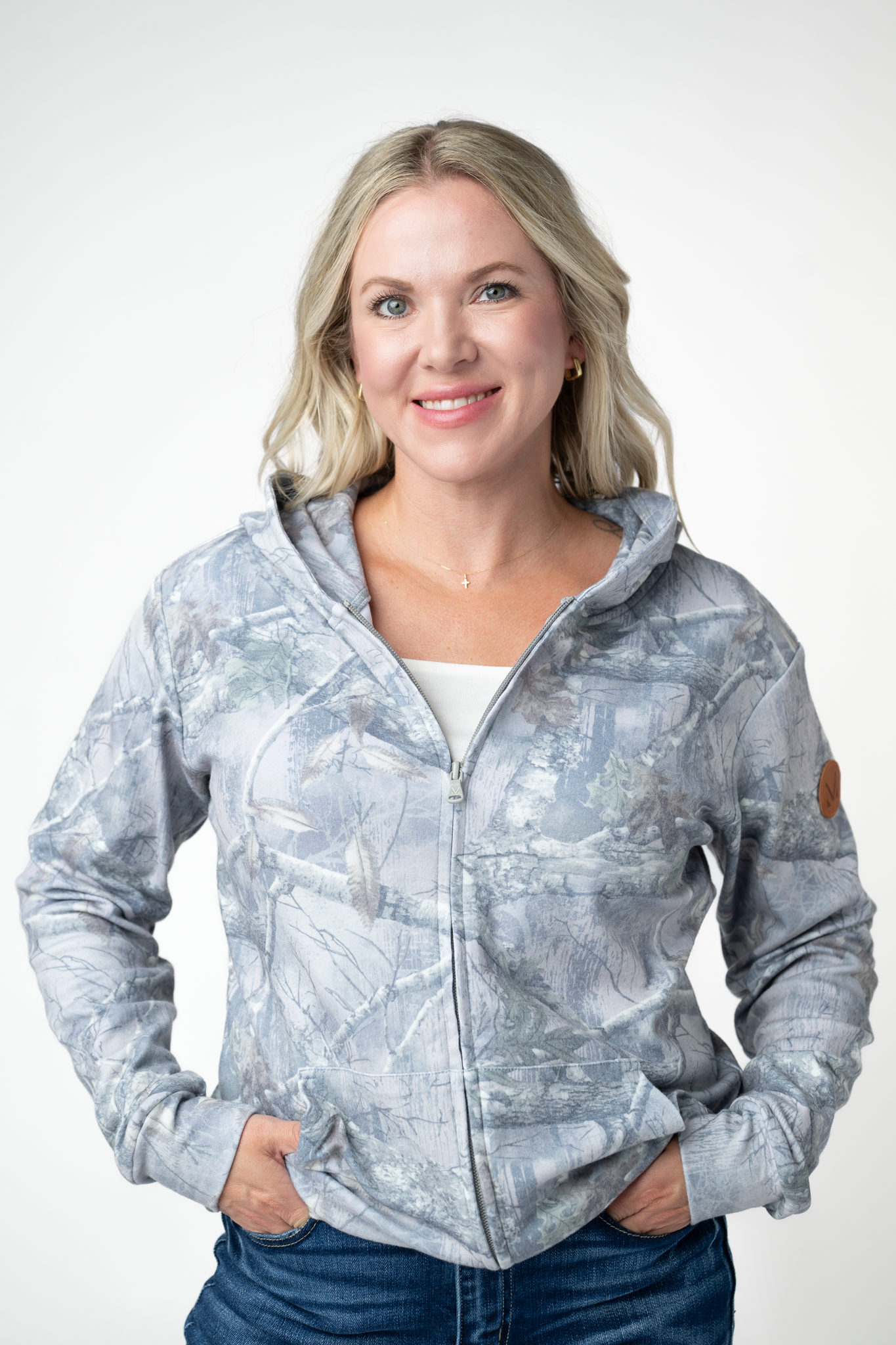 MARKET EXCLUSIVE Fullzip Hoodie - Camo-hoodie-Dear Me Southern Boutique, located in DeRidder, Louisiana