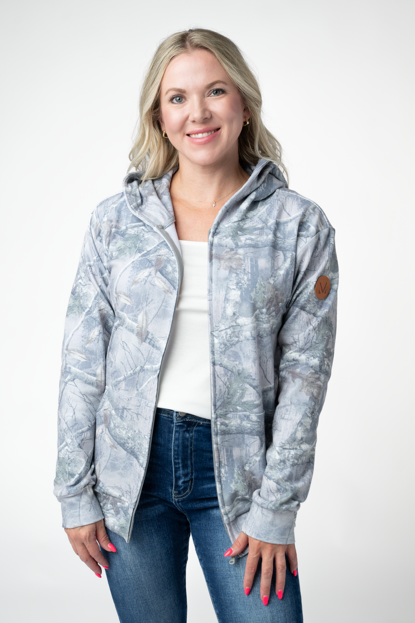 MARKET EXCLUSIVE Fullzip Hoodie - Camo-hoodie-Dear Me Southern Boutique, located in DeRidder, Louisiana