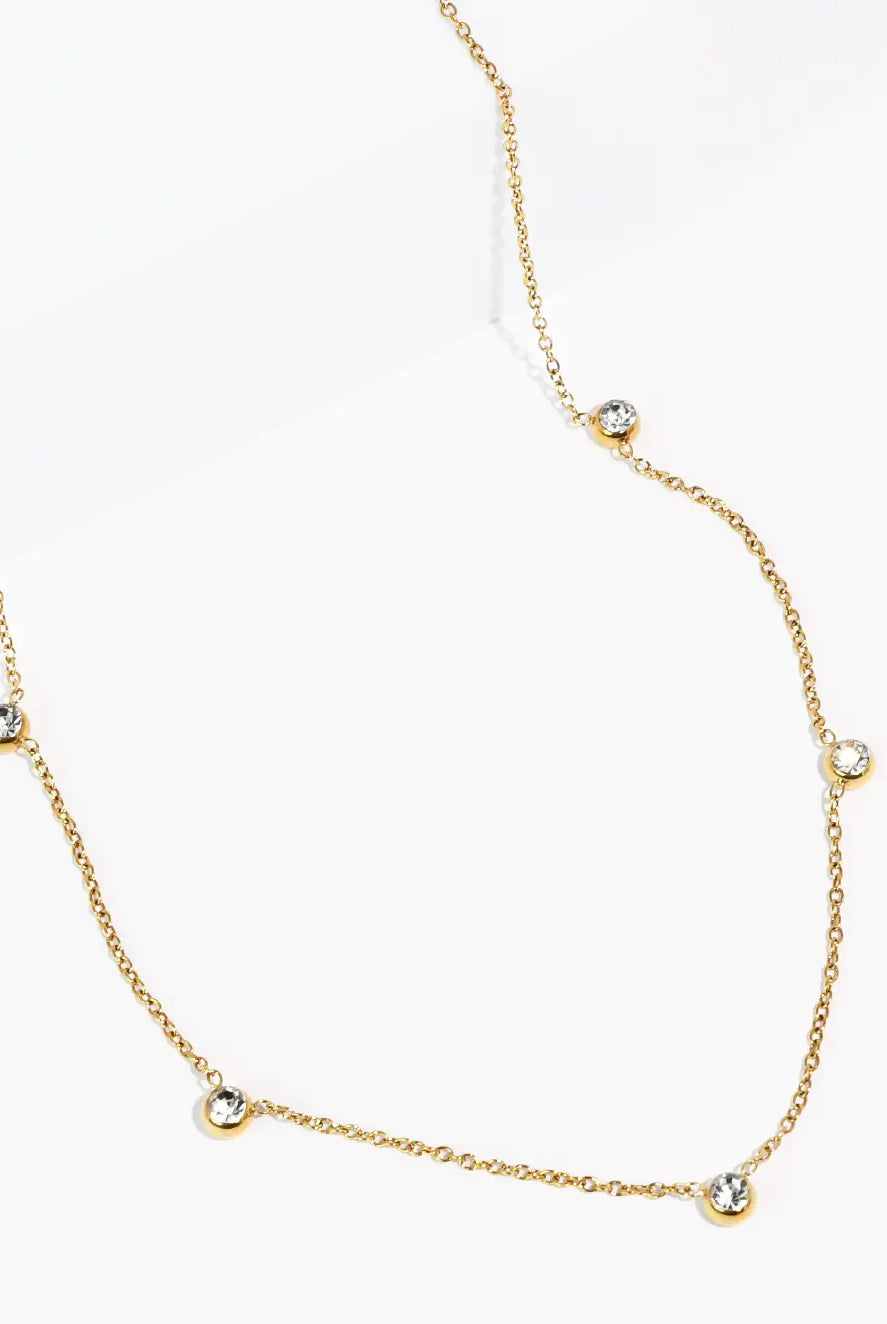 Maddy Waterproof Necklace-Jewelry - Necklaces-Dear Me Southern Boutique, located in DeRidder, Louisiana