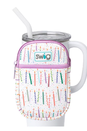 Make A Wish Swig Mega Mug Pouch-Drinkwear-Dear Me Southern Boutique, located in DeRidder, Louisiana
