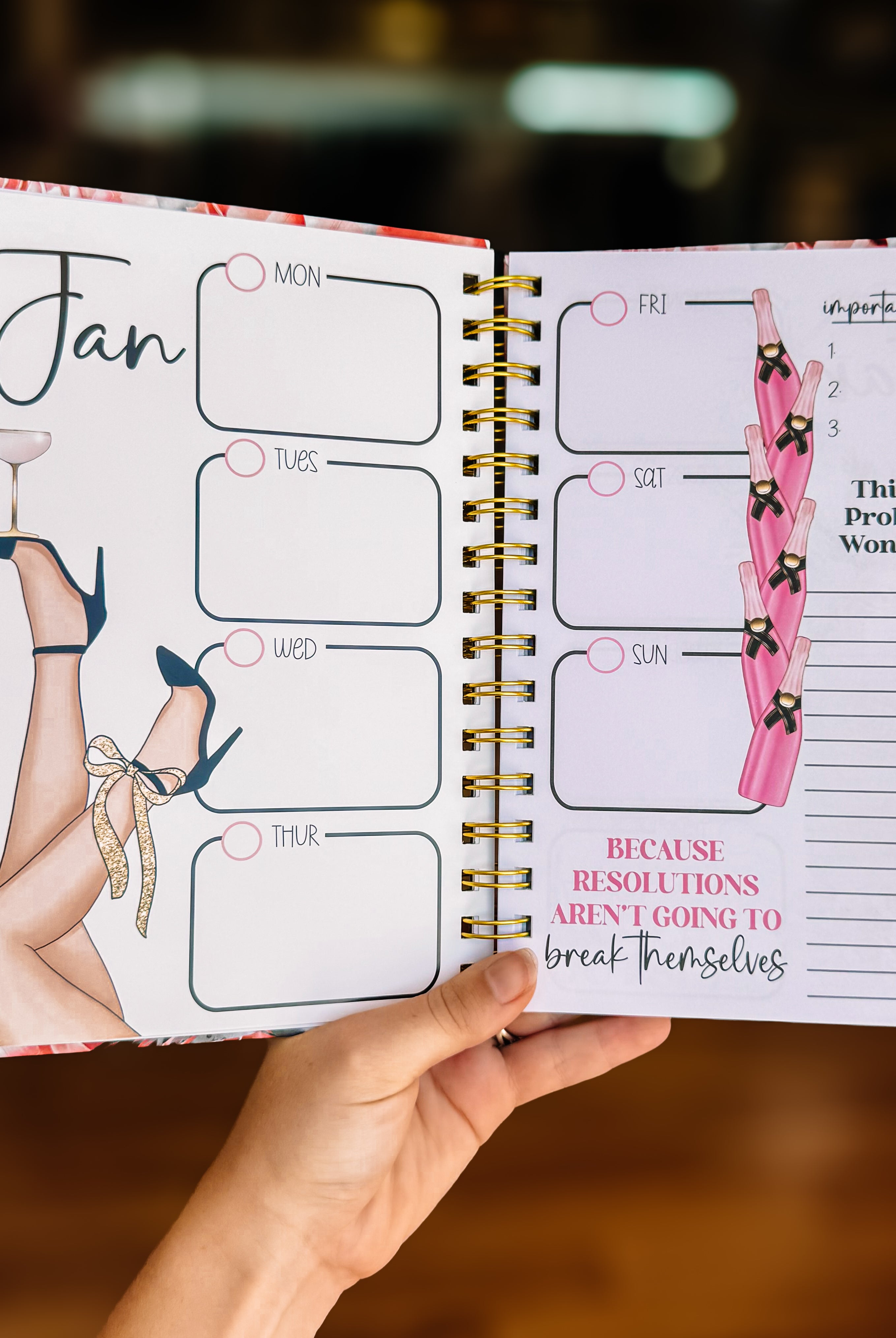 Make Today Your B**ch Planner-Dear Me Southern Boutique, located in DeRidder, Louisiana
