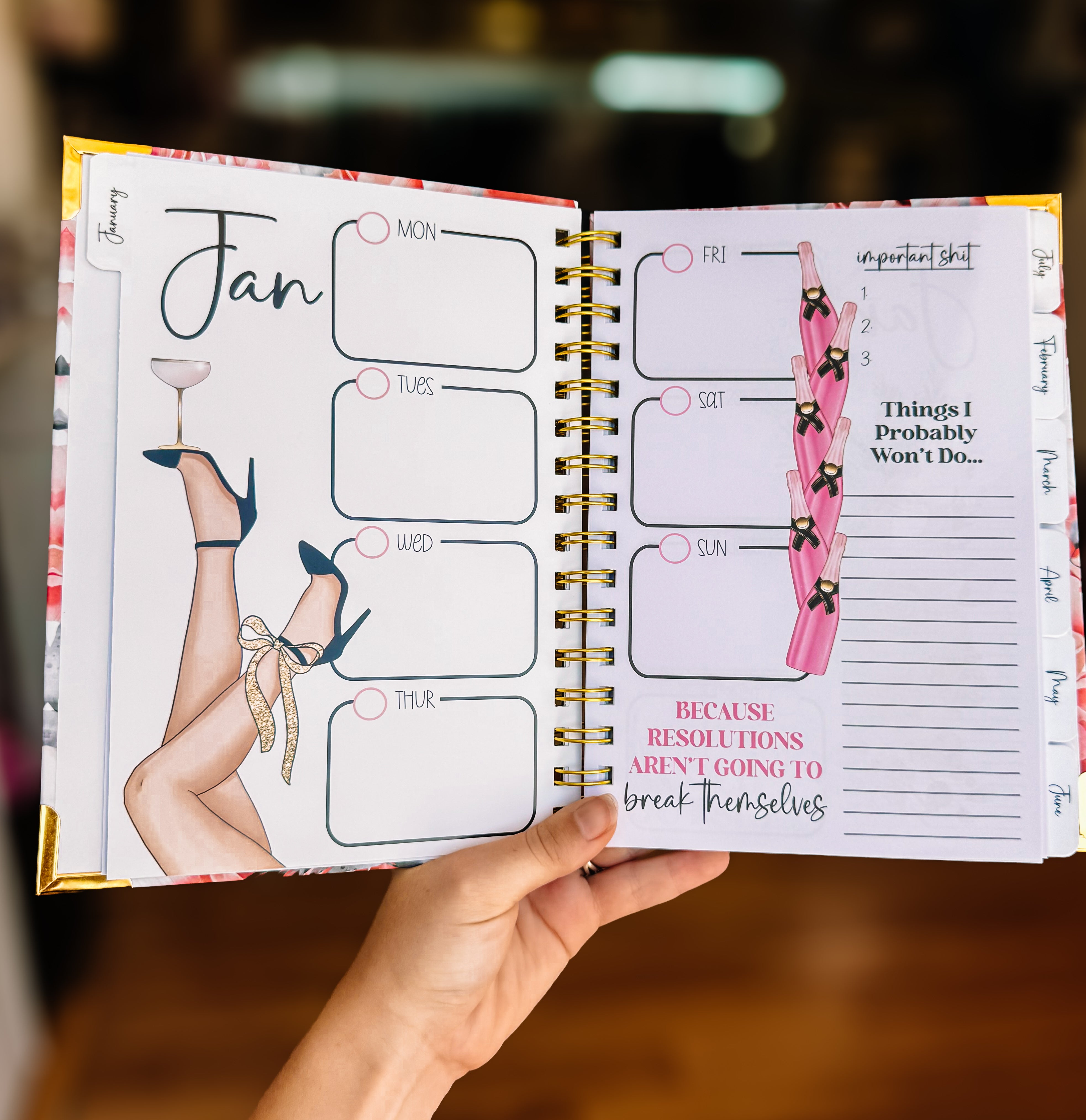 Make Today Your B**ch Planner-Dear Me Southern Boutique, located in DeRidder, Louisiana