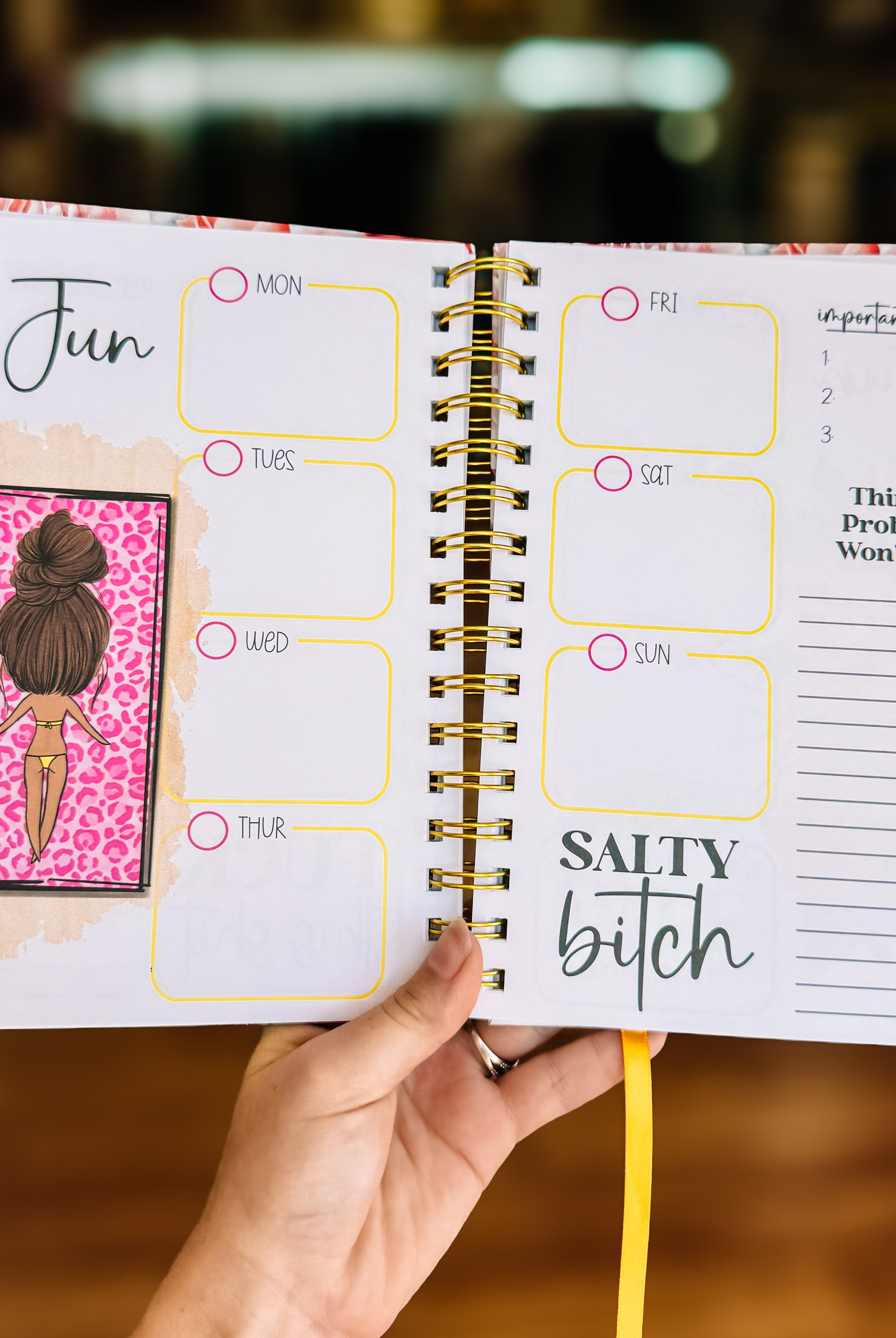 Make Today Your B**ch Planner-Dear Me Southern Boutique, located in DeRidder, Louisiana