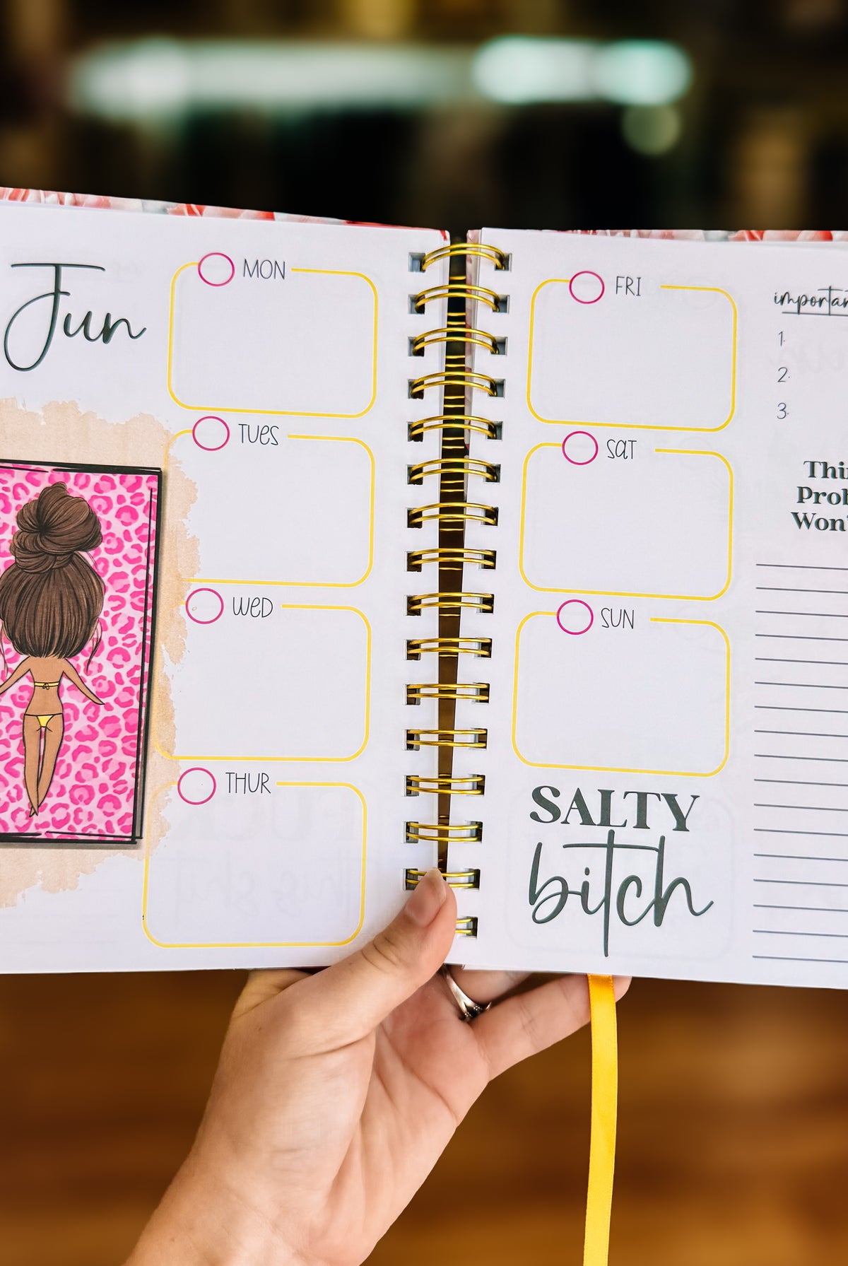 Make Today Your B**ch Planner-Other Accessories-Dear Me Southern Boutique, located in DeRidder, Louisiana