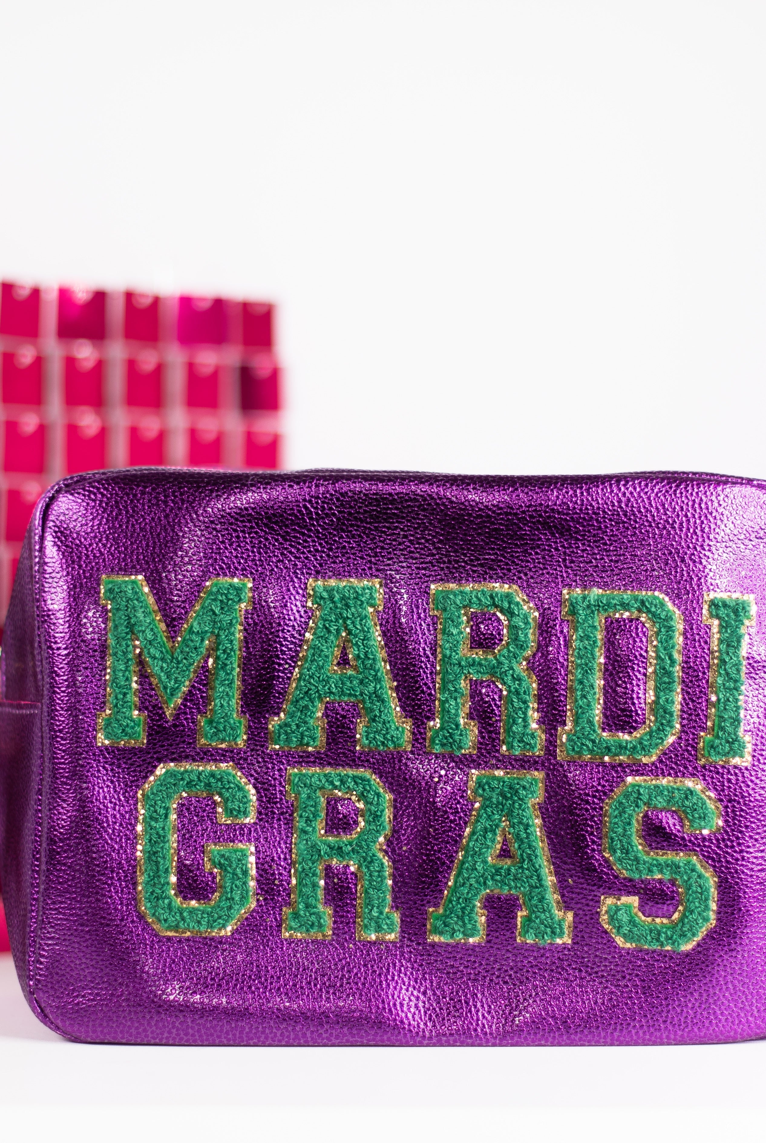 Mardi Gras Travel Bag-Gift Bags-Dear Me Southern Boutique, located in DeRidder, Louisiana