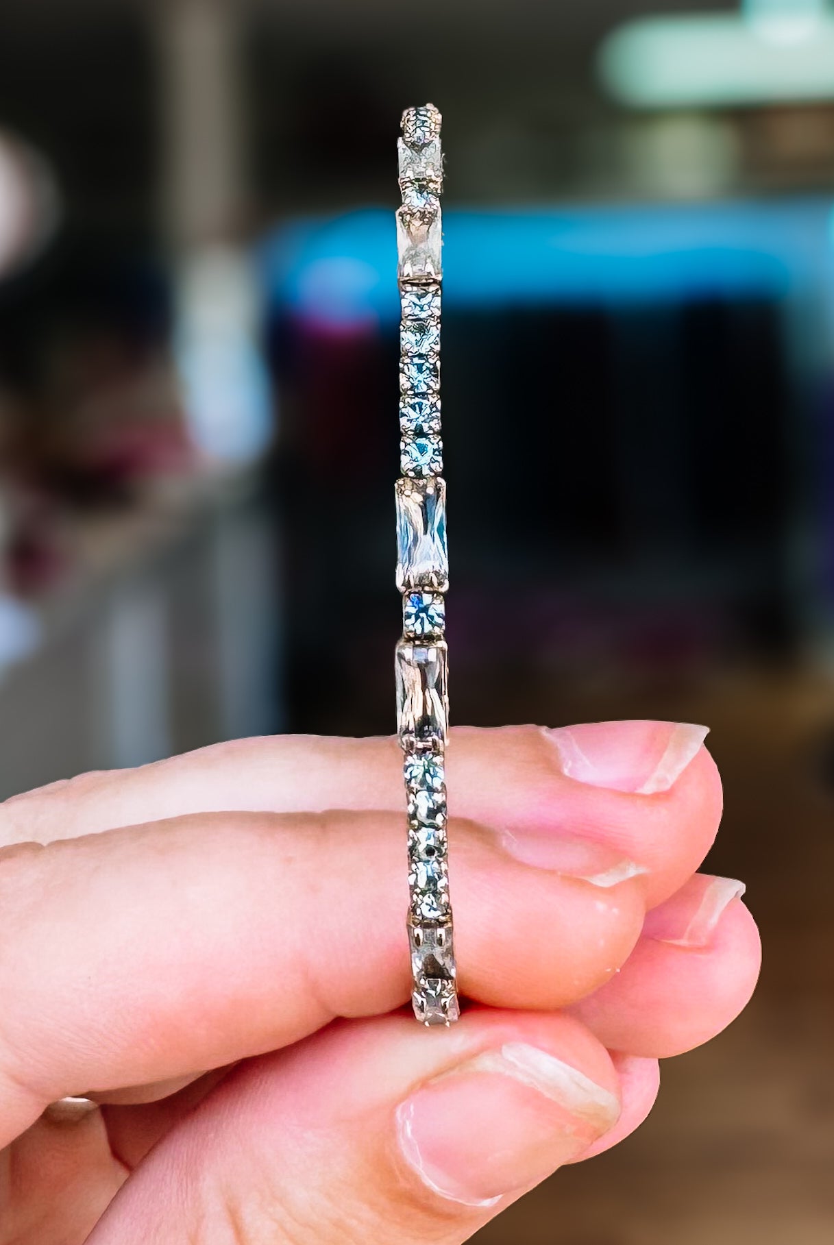 Miami Crystal Bangle - Chocolate Gold Metal-Bracelets-Dear Me Southern Boutique, located in DeRidder, Louisiana