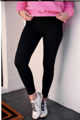 Midnight sculpt compression leggings-Dear Me Southern Boutique, located in DeRidder, Louisiana