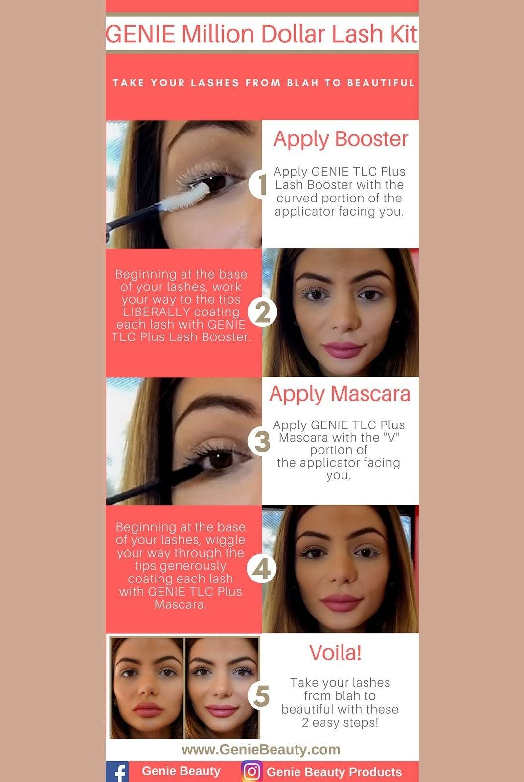 Million Dollar Lash Booster-Dear Me Southern Boutique, located in DeRidder, Louisiana