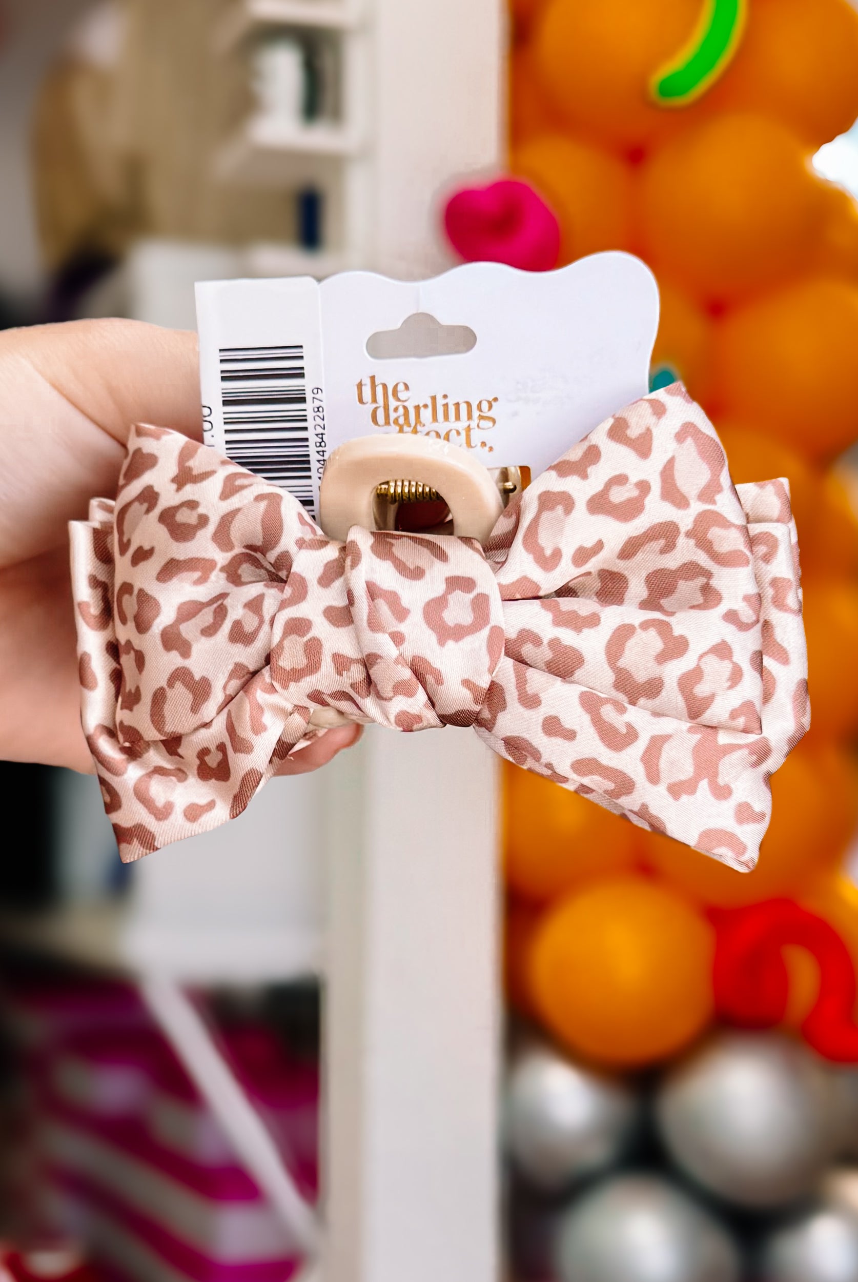 Mini Satin Bougie Bow Claw Clip-Hair Clips-Dear Me Southern Boutique, located in DeRidder, Louisiana
