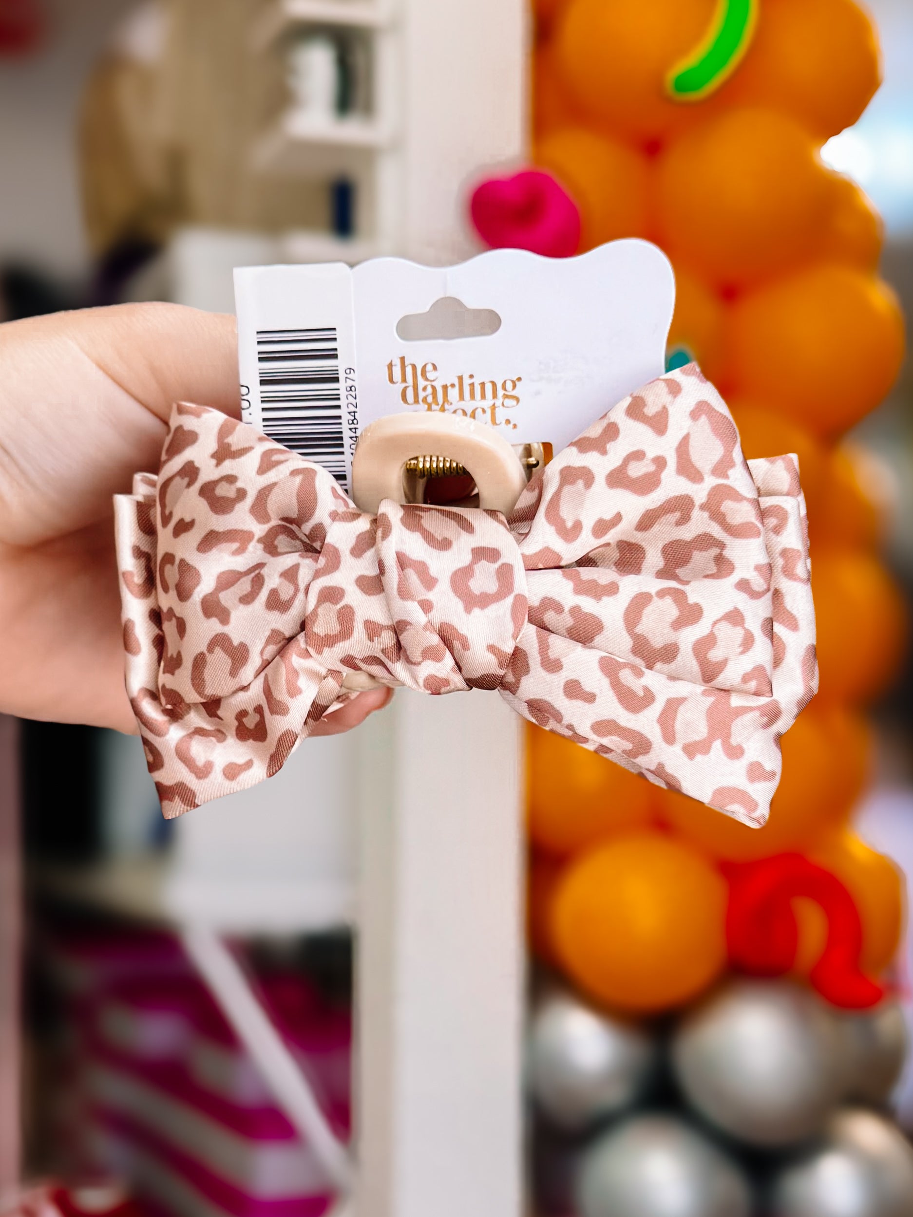 Mini Satin Bougie Bow Claw Clip-Hair Clips-Dear Me Southern Boutique, located in DeRidder, Louisiana