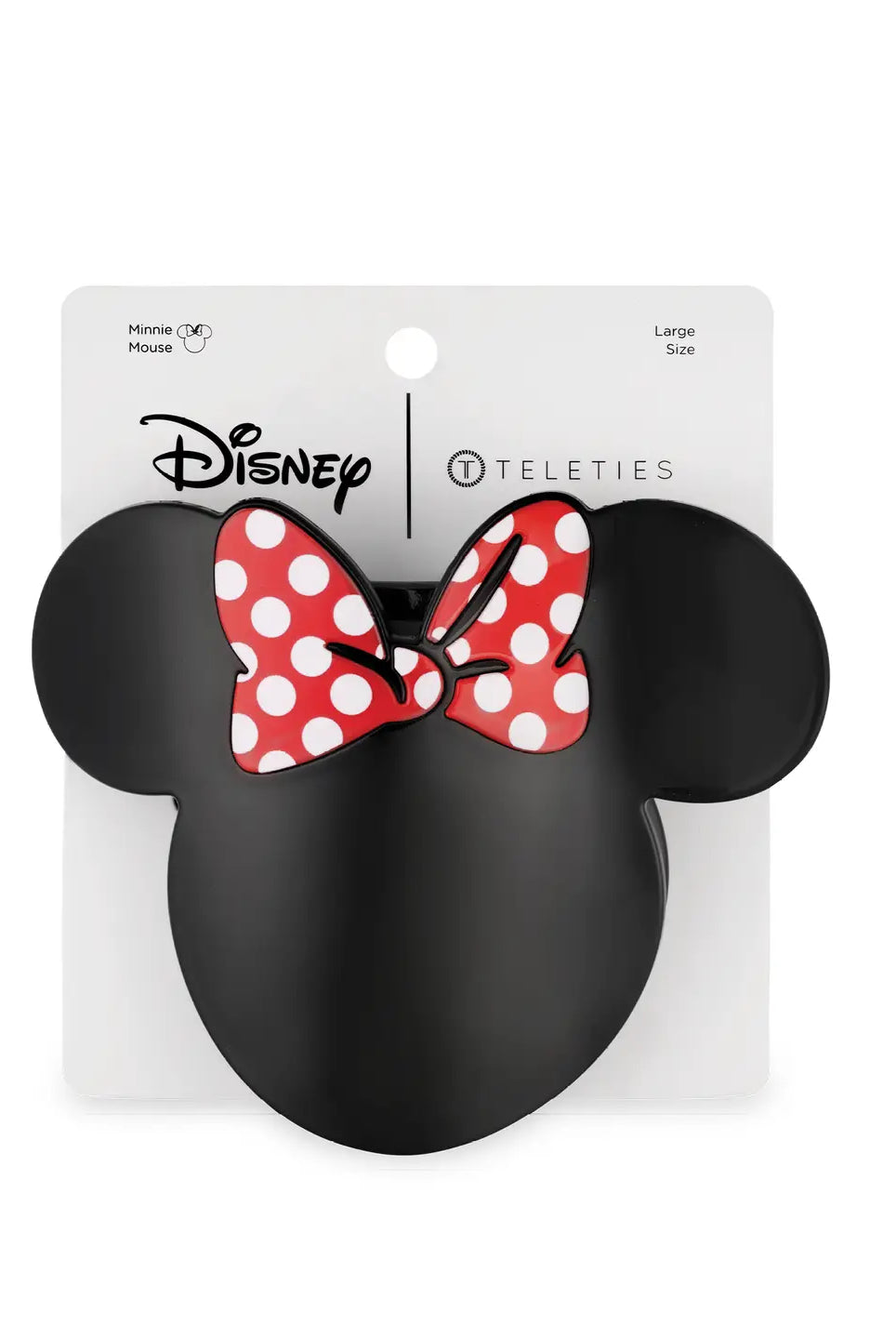 Minnie Mouse Shaped Flat Hair Clip-Hair accessories-Dear Me Southern Boutique, located in DeRidder, Louisiana