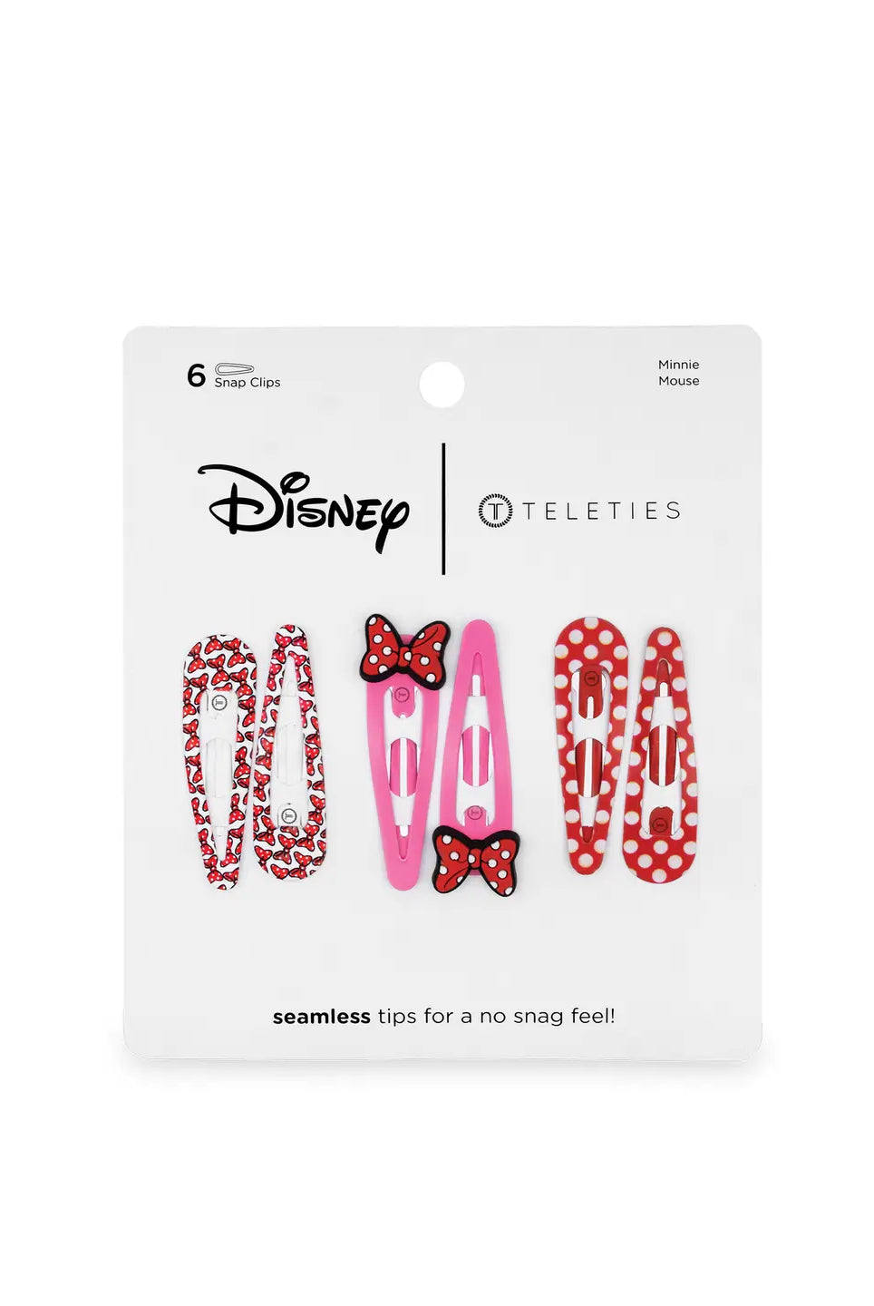 Minnie Mouse Snap Clips-Hair accessories-Dear Me Southern Boutique, located in DeRidder, Louisiana