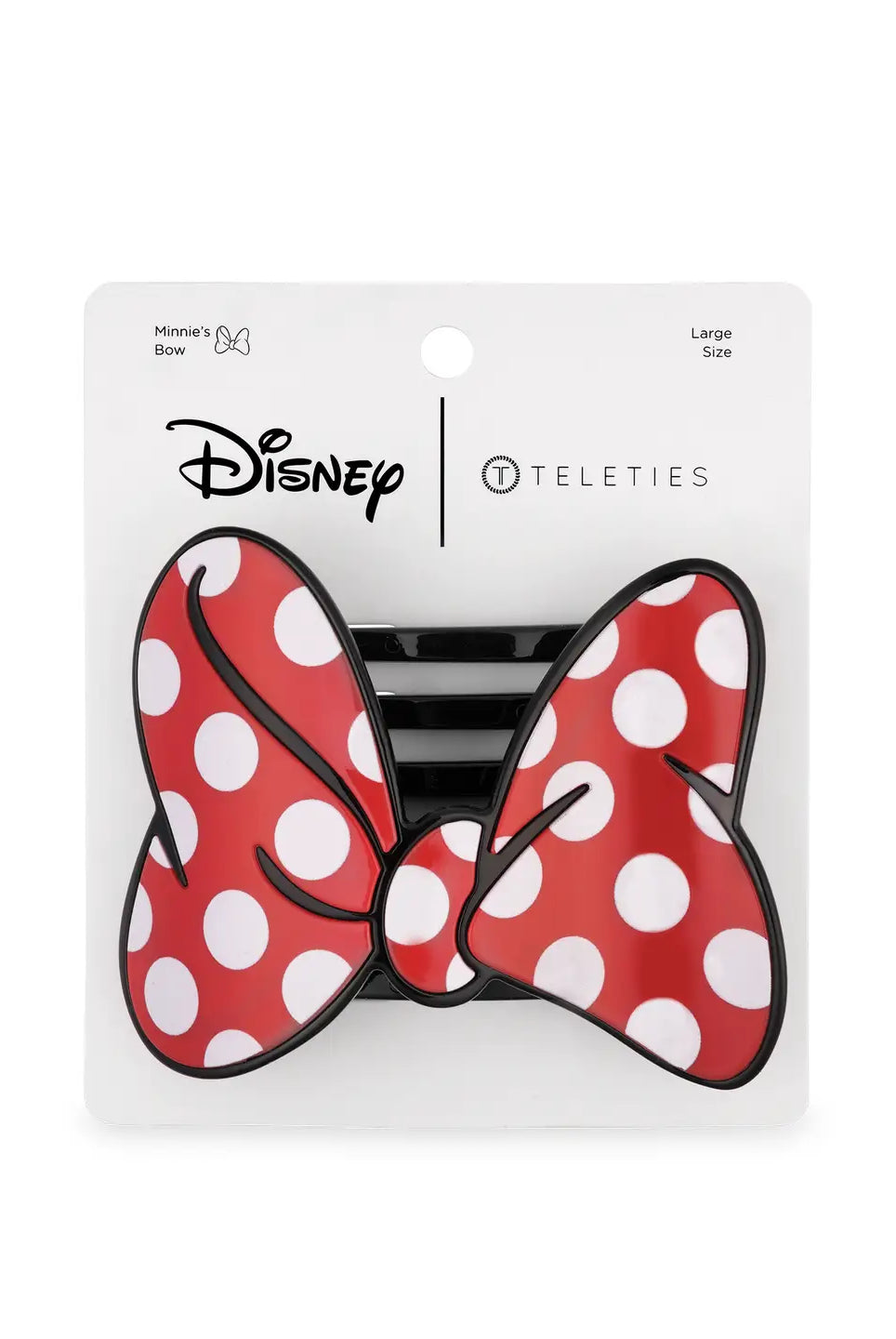 Minnie's Bow Shaped Flat Hair Clip-Hair accessories-Dear Me Southern Boutique, located in DeRidder, Louisiana
