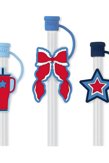 Miss Independence Straw Topper Set-Straw Toppers-Dear Me Southern Boutique, located in DeRidder, Louisiana