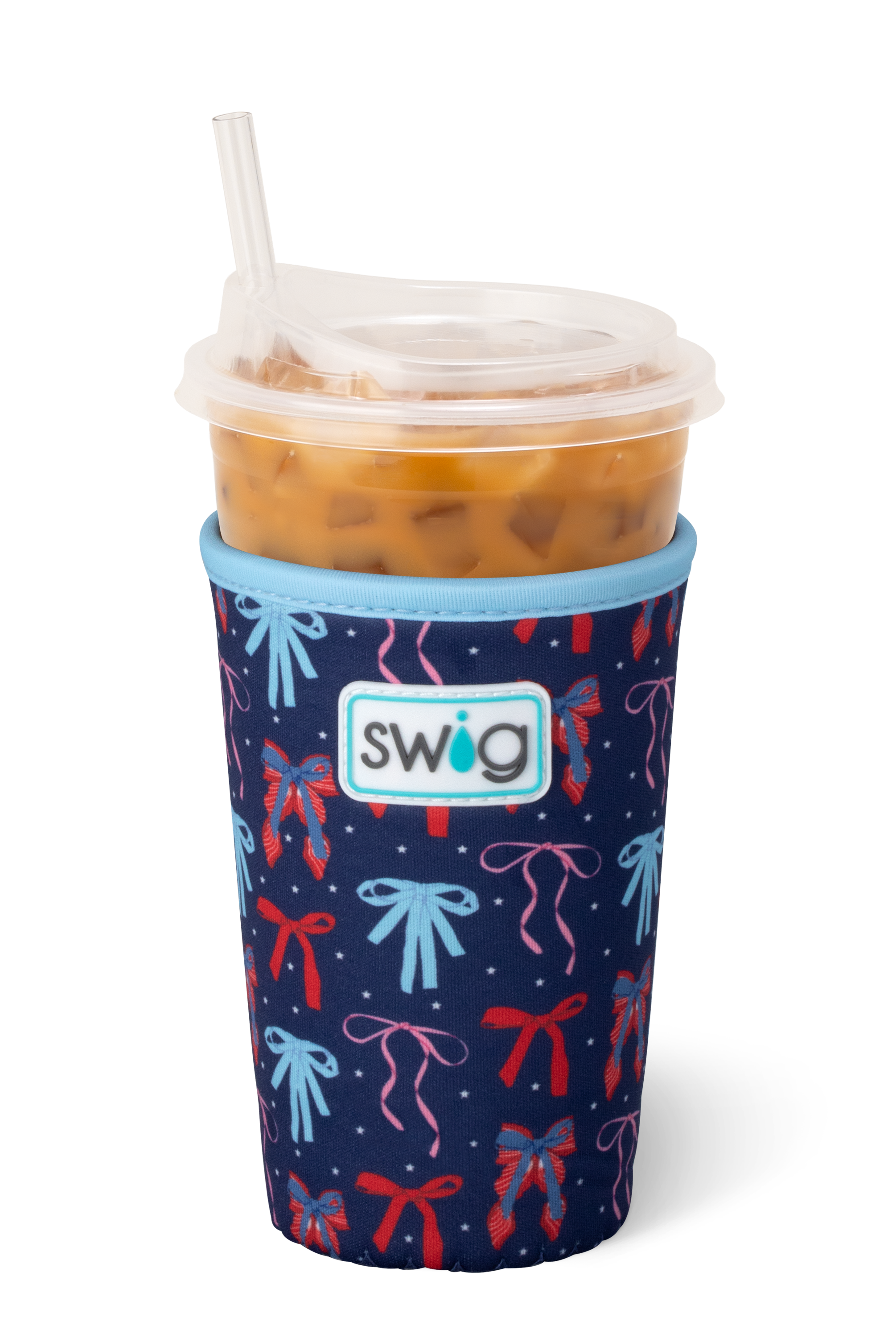 Miss Independence Swig Iced Cup Coolie-Drink Coolies-Dear Me Southern Boutique, located in DeRidder, Louisiana