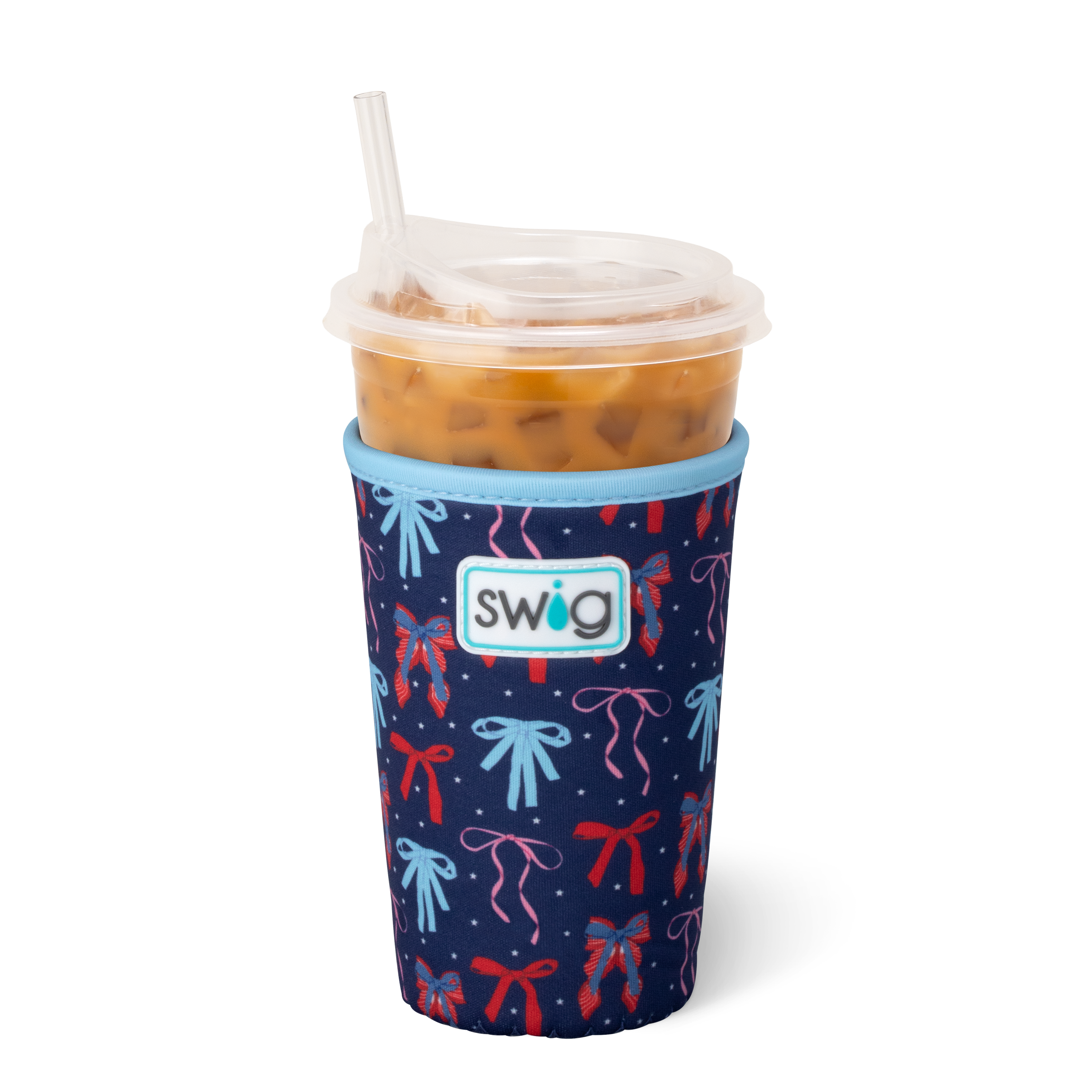 Miss Independence Swig Iced Cup Coolie-Drink Coolies-Dear Me Southern Boutique, located in DeRidder, Louisiana