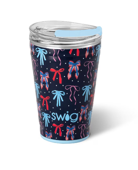 Miss Independence Swig Party Cup - 18oz-Tumblers-Dear Me Southern Boutique, located in DeRidder, Louisiana