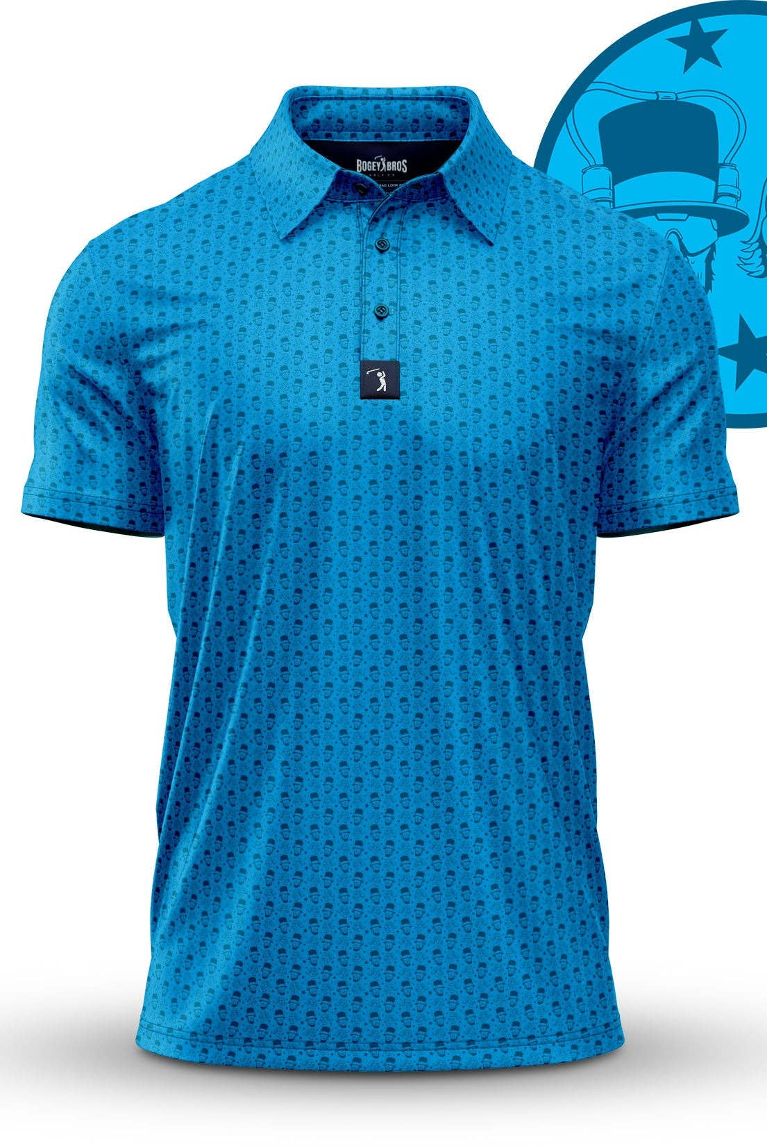 Mt. Crushmore Polo-Tops-Dear Me Southern Boutique, located in DeRidder, Louisiana