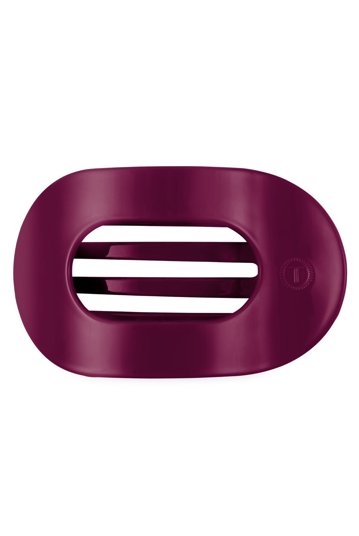 Mulberry Medium Flat Round Hair Clip-Hair accessories-Dear Me Southern Boutique, located in DeRidder, Louisiana