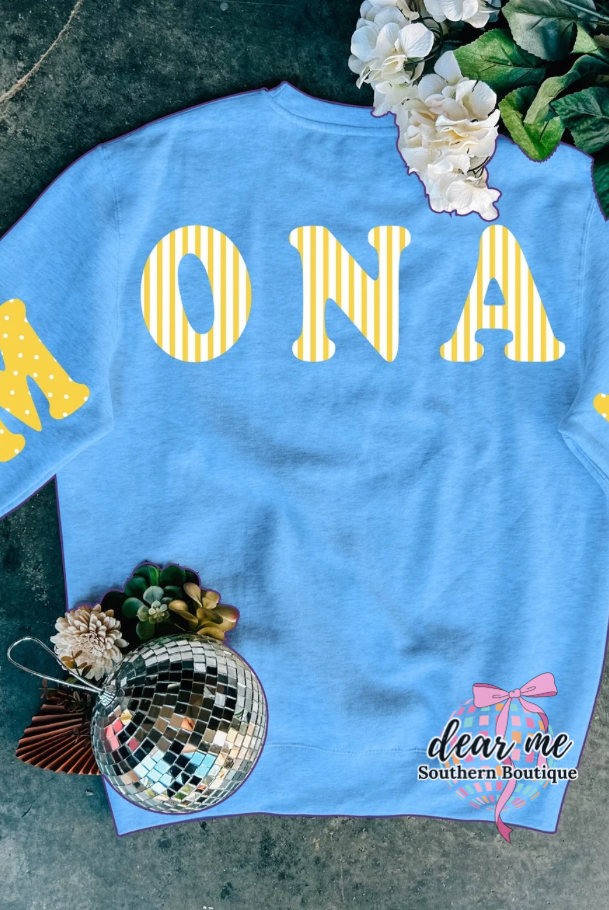 My Jesus He Be Makin Lemonade Crewneck-Sweatshirt-Dear Me Southern Boutique, located in DeRidder, Louisiana