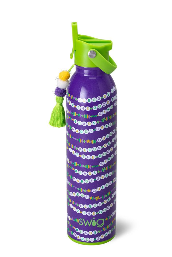 My Mardi Era Swig Flip + Sip Bottle-Water Bottles-Dear Me Southern Boutique, located in DeRidder, Louisiana