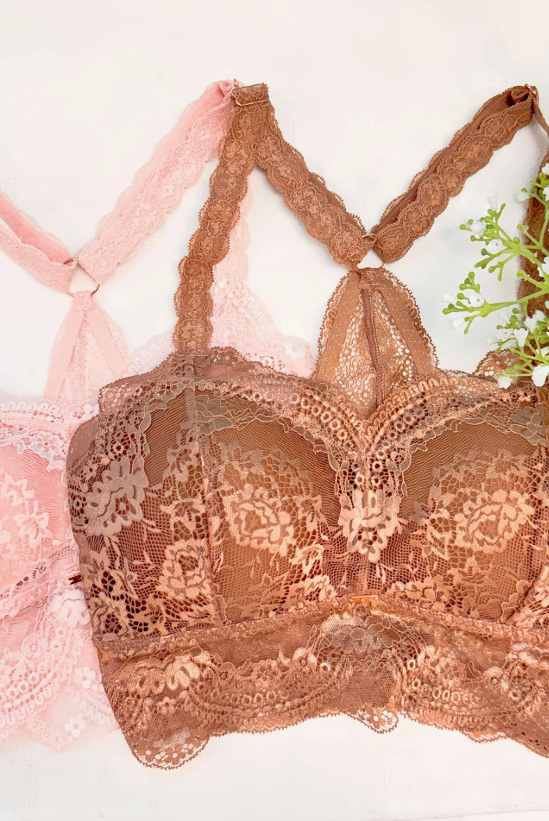 Natalie Bralette-Bralettes-Dear Me Southern Boutique, located in DeRidder, Louisiana