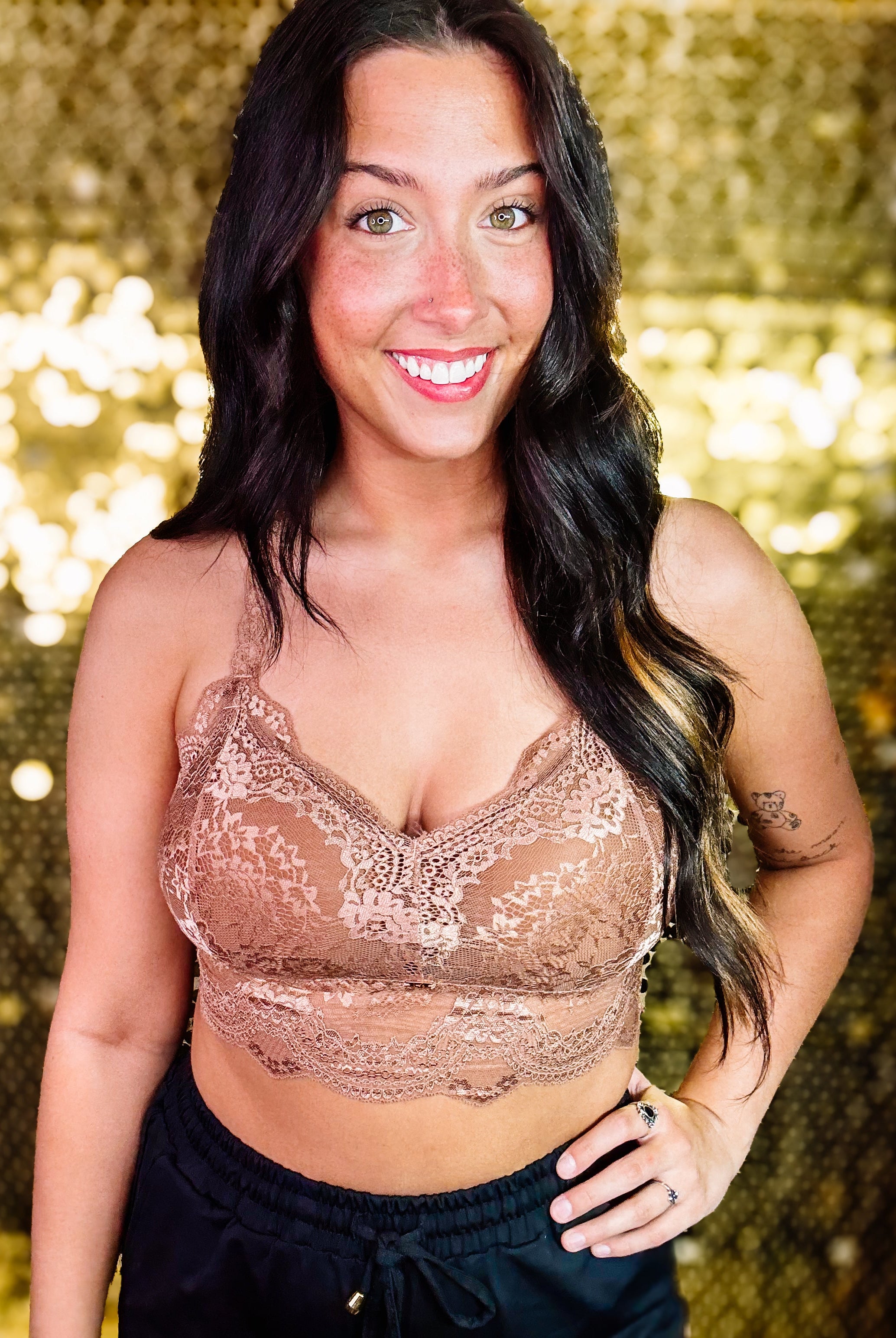 Natalie Bralette-Bralettes-Dear Me Southern Boutique, located in DeRidder, Louisiana