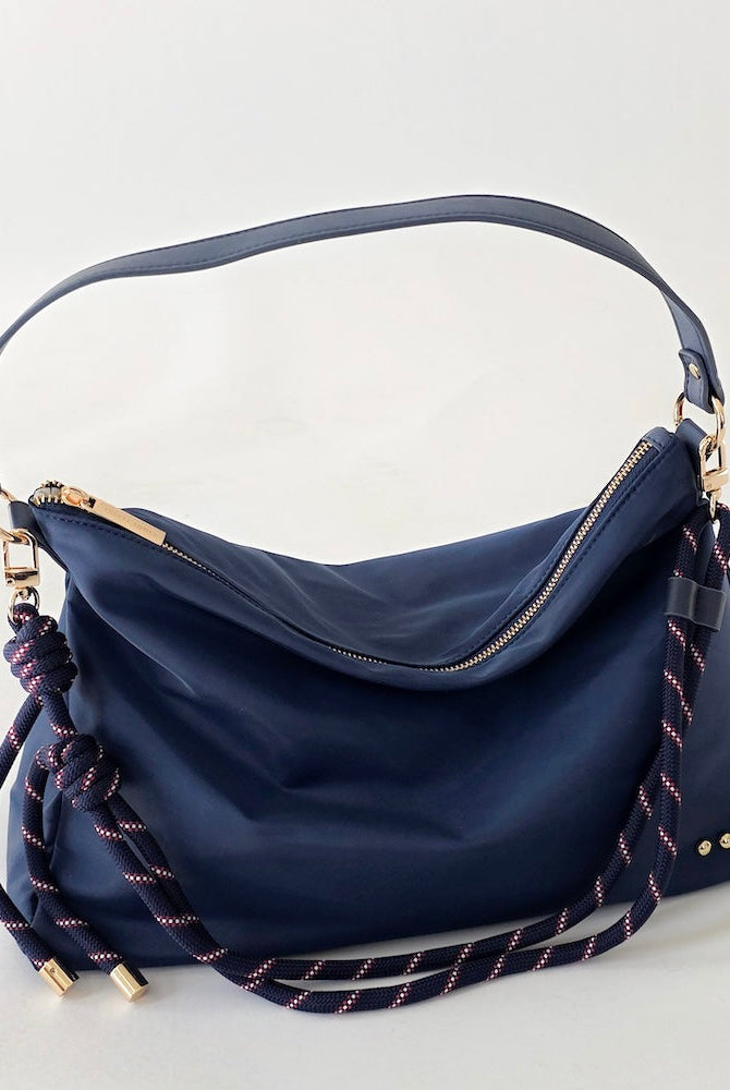 Nikki Nylon Slouchy Shoulder Bag-Presales-Dear Me Southern Boutique, located in DeRidder, Louisiana