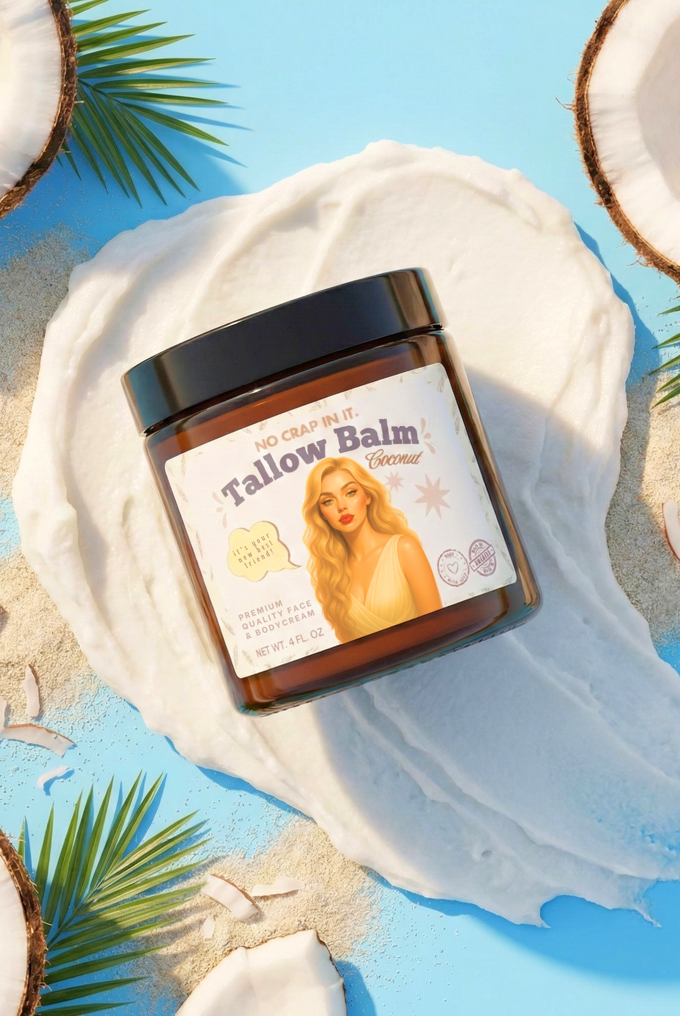 No Crap In It-Coconut-Self-Care-Dear Me Southern Boutique, located in DeRidder, Louisiana