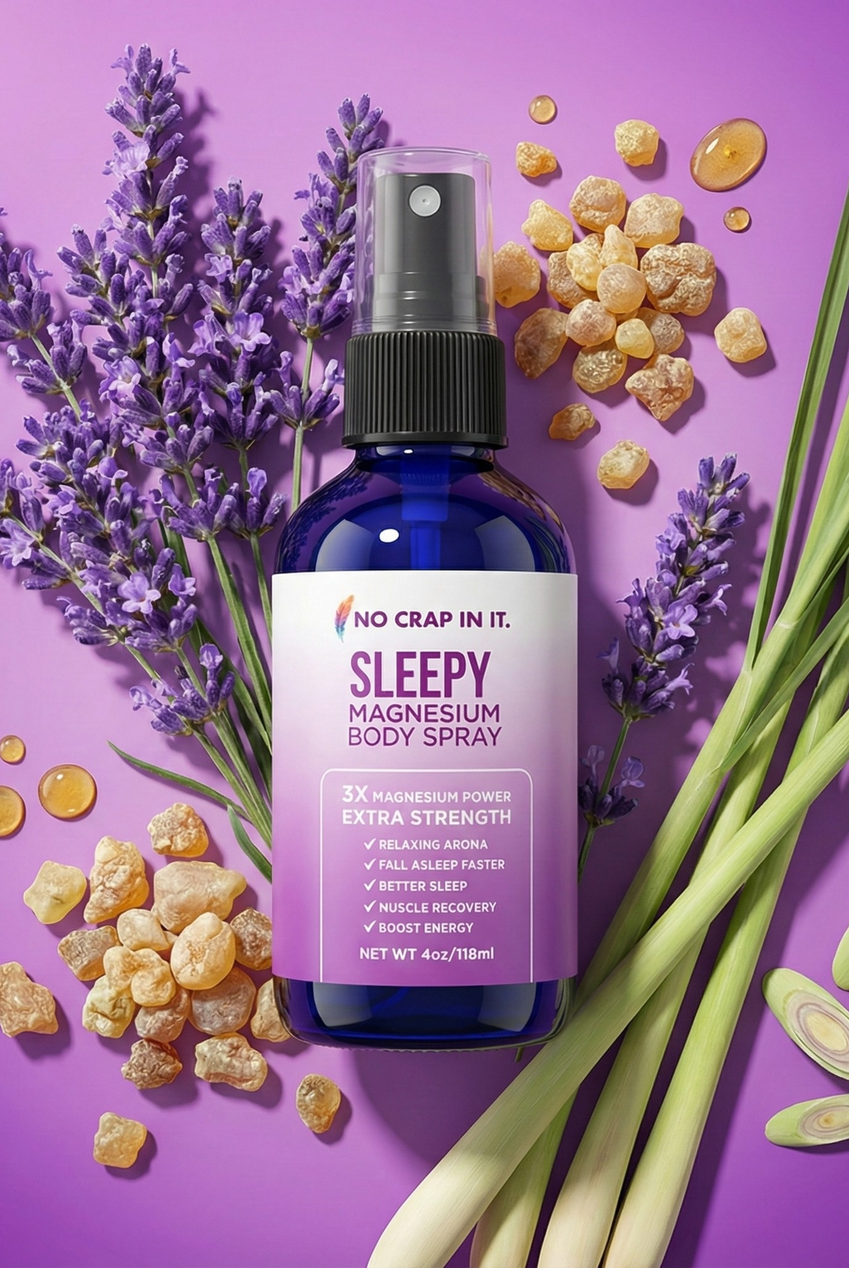No Crap In It-Magnesium Products- 7 Product Variants-Presales-Dear Me Southern Boutique, located in DeRidder, Louisiana