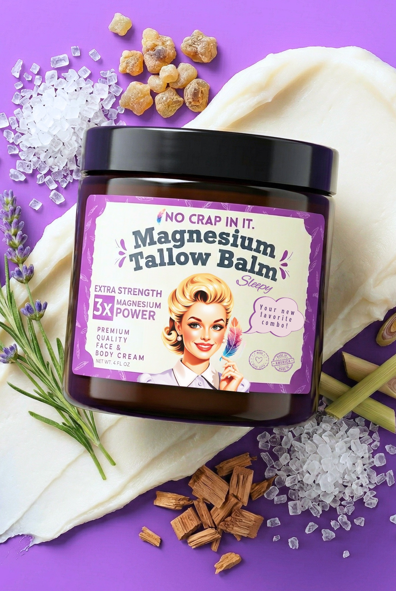 No Crap In It-Magnesium Products- 7 Product Variants-Self-Care-Dear Me Southern Boutique, located in DeRidder, Louisiana
