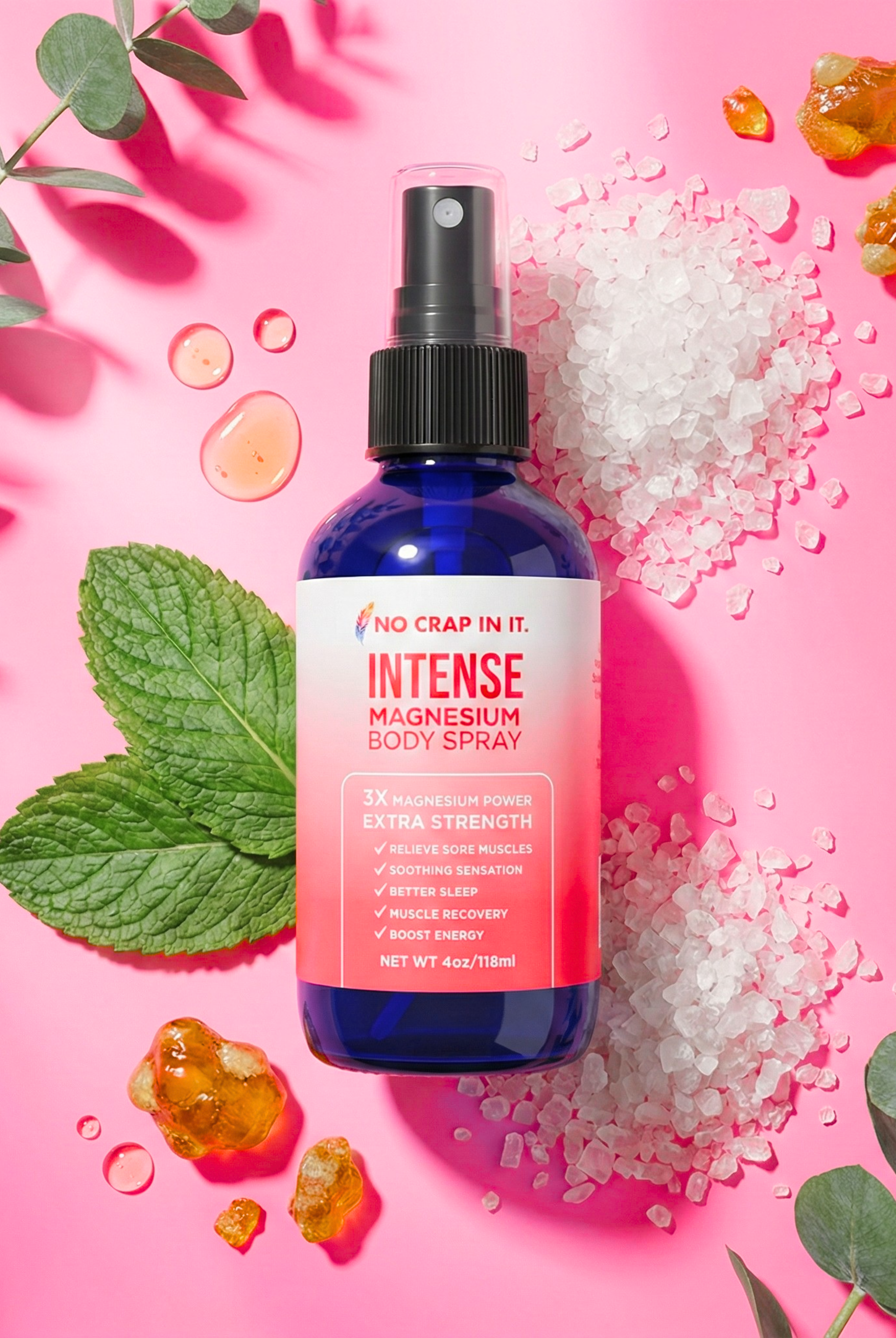 No Crap In It-Magnesium Products- 7 Product Variants-Self-Care-Dear Me Southern Boutique, located in DeRidder, Louisiana
