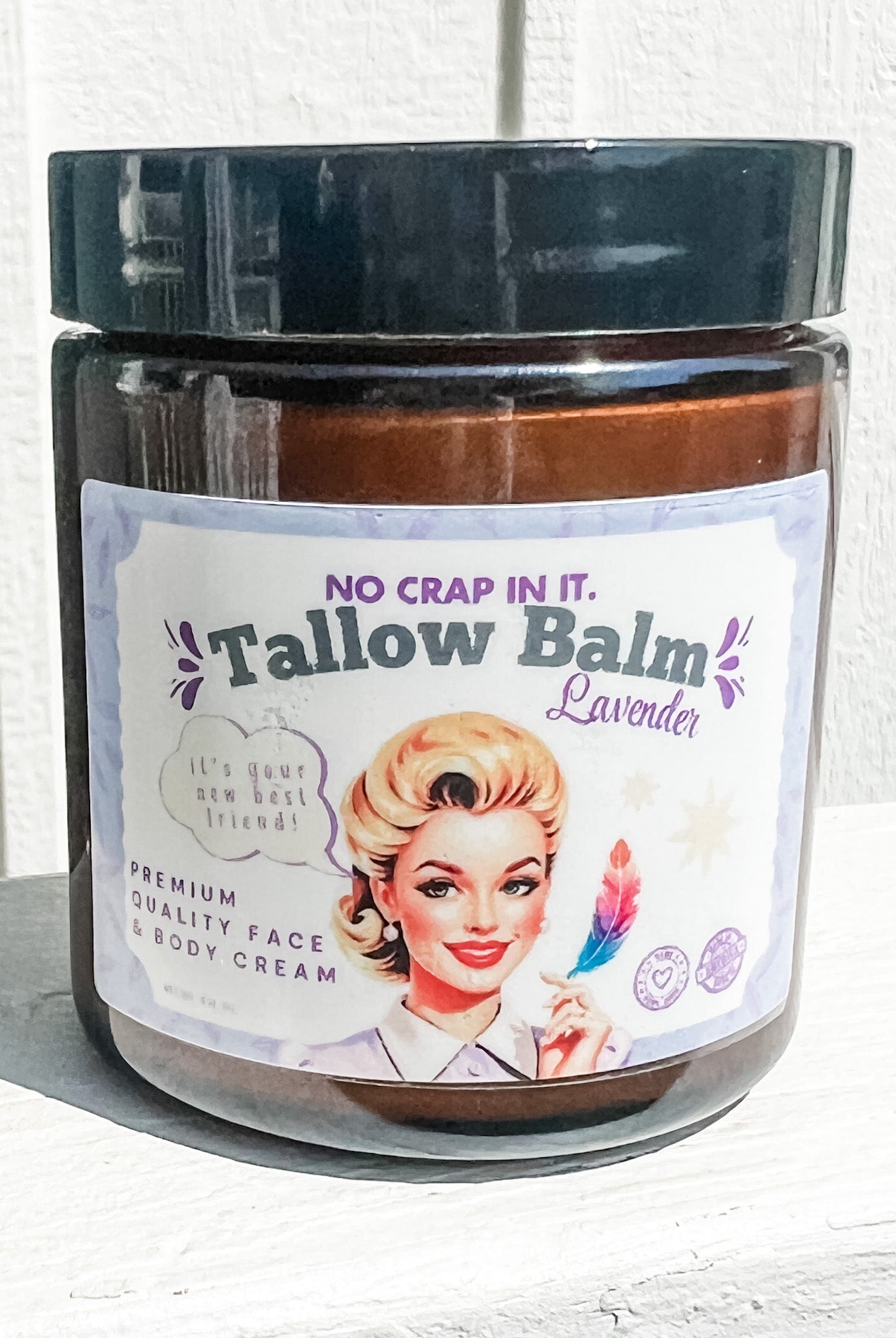 No Crap In It-Tallow Balm- 2 Variants-Self-Care-Dear Me Southern Boutique, located in DeRidder, Louisiana