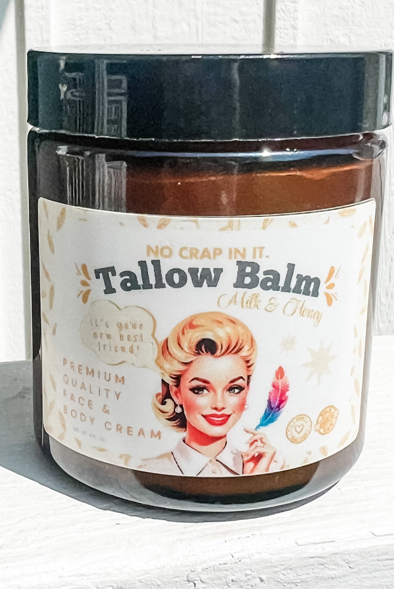 No Crap In It-Tallow Balm- 2 Variants-Self-Care-Dear Me Southern Boutique, located in DeRidder, Louisiana