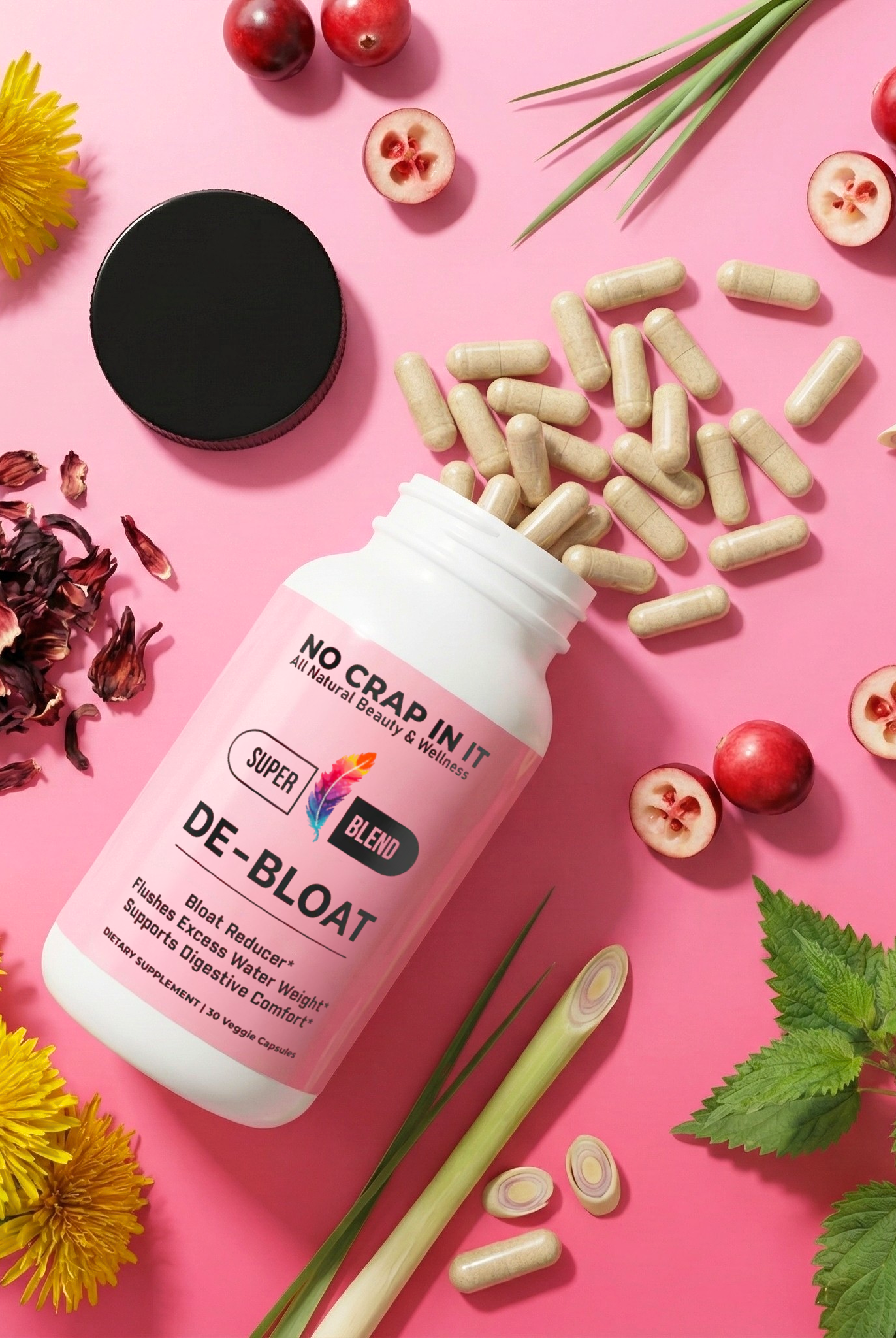 No Crap In It-Vitamins- 14 Options-Self-Care-Dear Me Southern Boutique, located in DeRidder, Louisiana