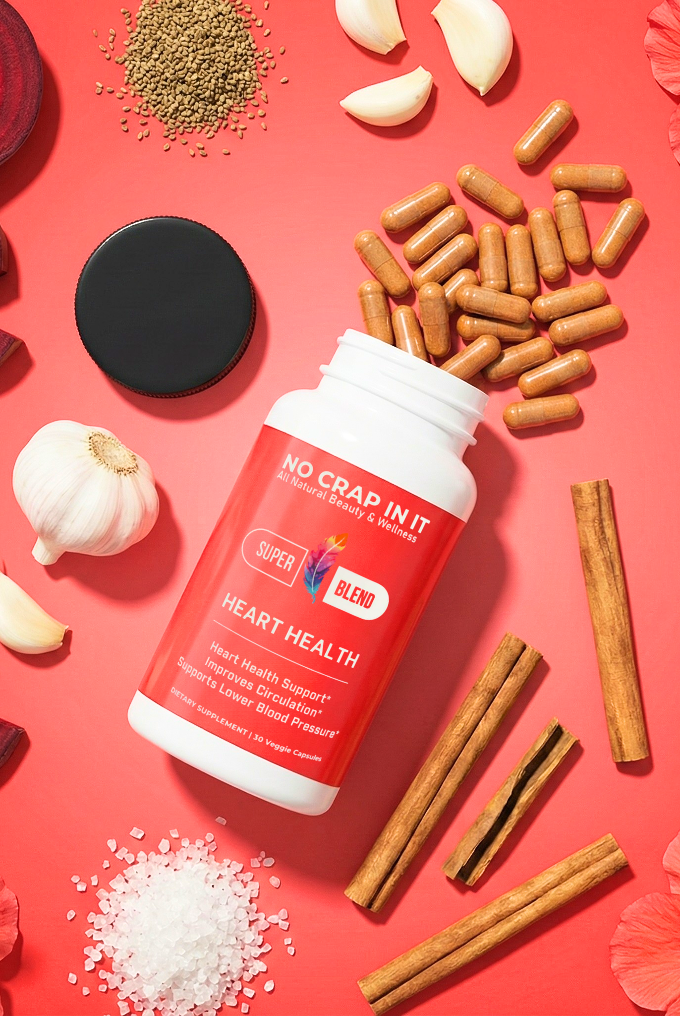 No Crap In It-Vitamins- 14 Options-Self-Care-Dear Me Southern Boutique, located in DeRidder, Louisiana