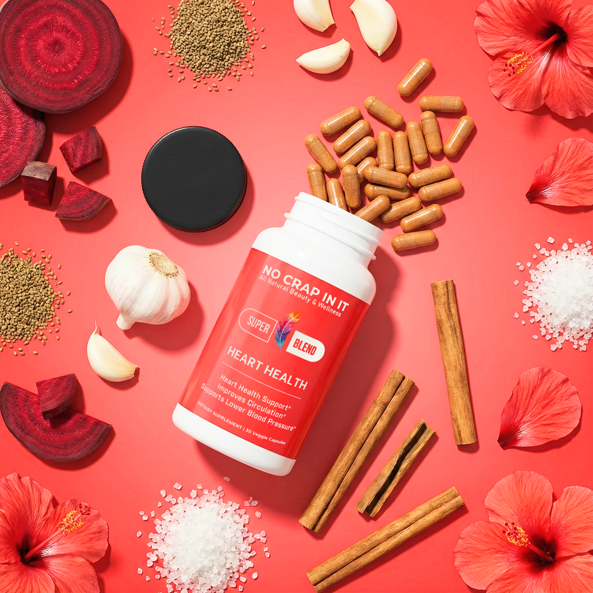 No Crap In It-Vitamins- 14 Options-Self-Care-Dear Me Southern Boutique, located in DeRidder, Louisiana