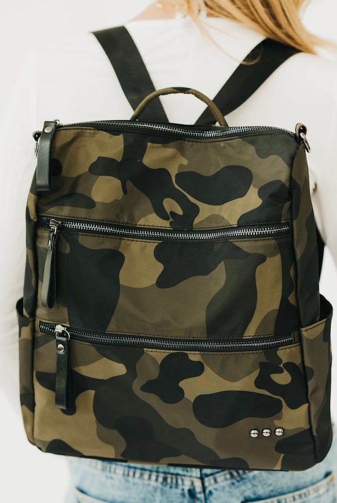 Nori Nylon Purse Backpack-Presales-Dear Me Southern Boutique, located in DeRidder, Louisiana