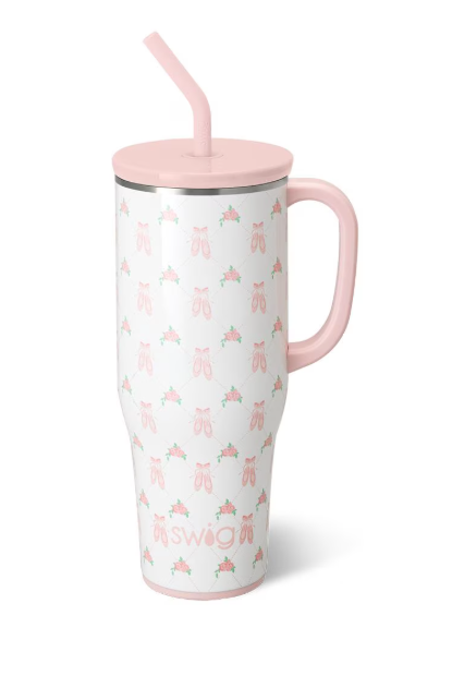 On Pointe Swig Mega Mug 40oz-Mega Mugs-Dear Me Southern Boutique, located in DeRidder, Louisiana