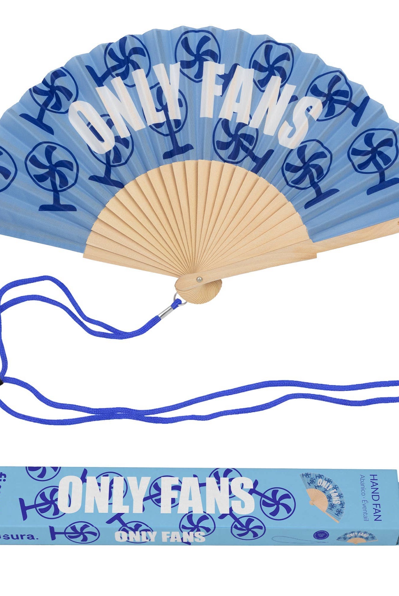 Only Fans Hand Fan, Witty Handheld-Dear Me Southern Boutique, located in DeRidder, Louisiana