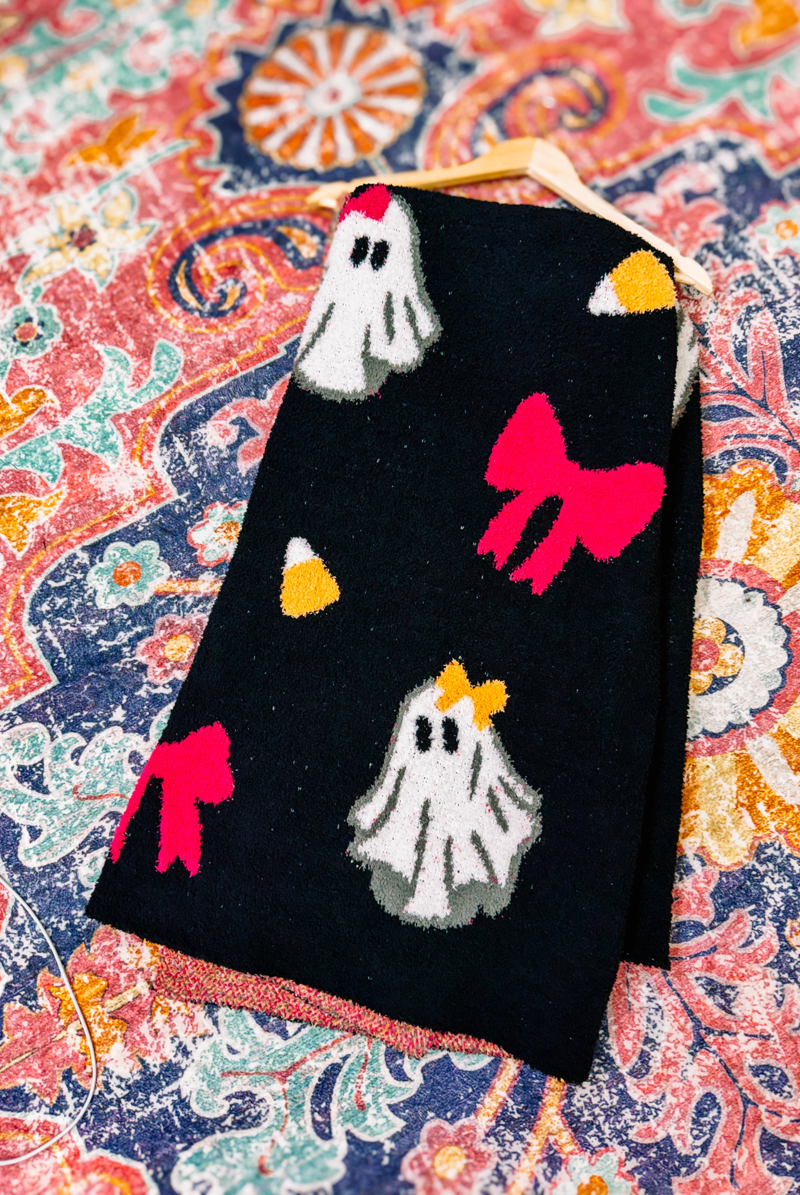 PREORDER: Boo-tiful Gigi the Ghost Blanket-Blanket-Dear Me Southern Boutique, located in DeRidder, Louisiana