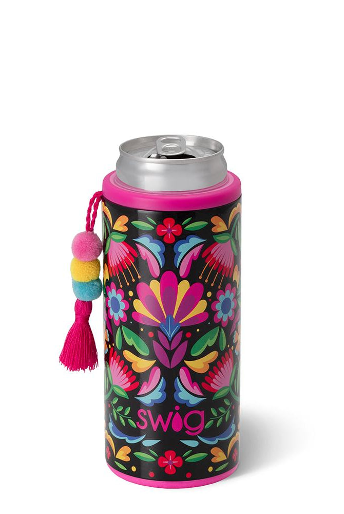 PREORDER-Caliente Skinny Can Cooler 12oz-Drink Coolies-Dear Me Southern Boutique, located in DeRidder, Louisiana