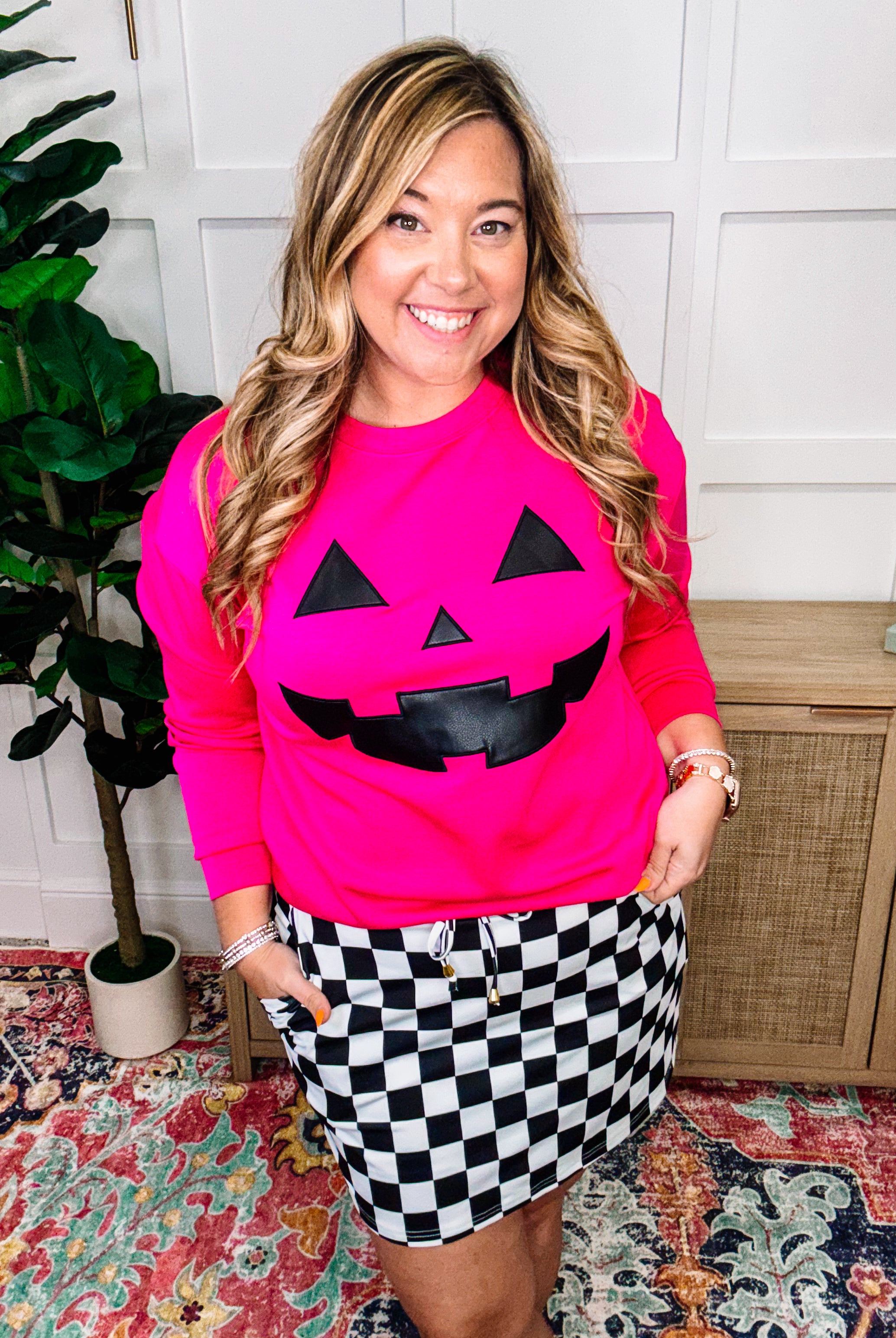 PREORDER: Jack O'Lantern Pullover-Sweatshirt-Dear Me Southern Boutique, located in DeRidder, Louisiana