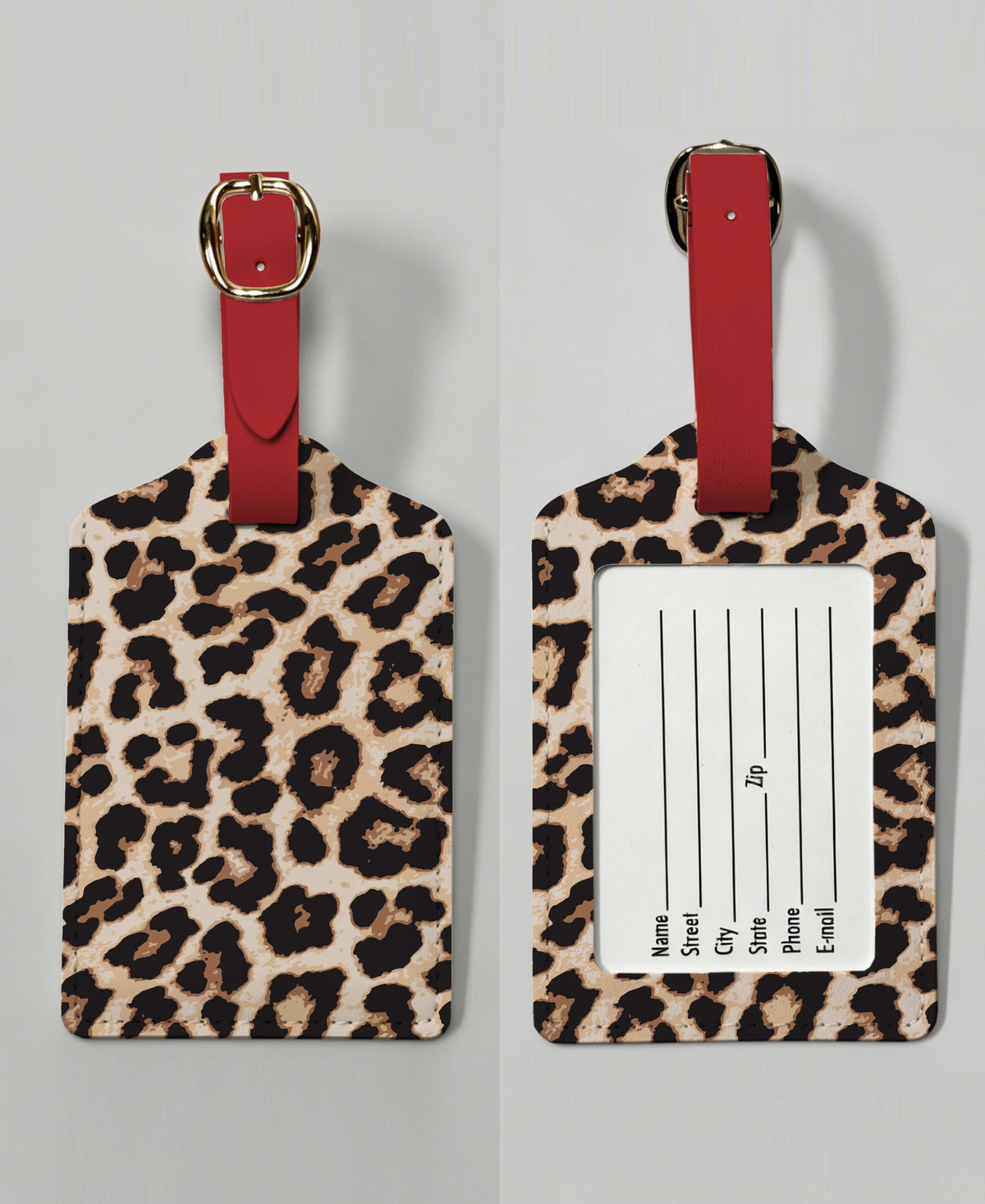 PREORDER- Jet Set Luggage Tag- Safari Chic-Presales-Dear Me Southern Boutique, located in DeRidder, Louisiana