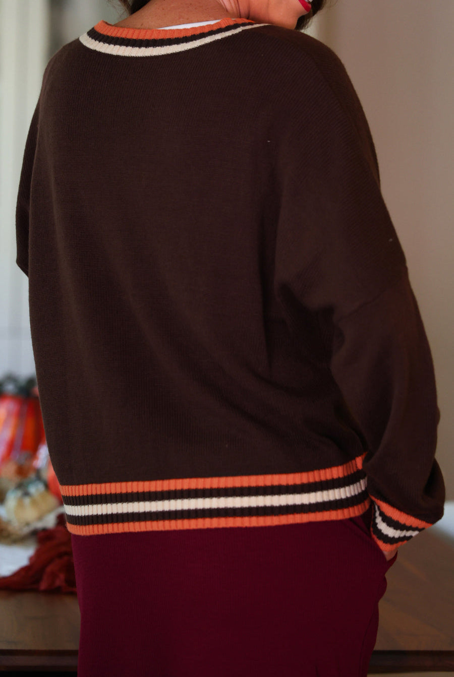 PREORDER- Pumpkin Patch Cardigan-Cardigan-Dear Me Southern Boutique, located in DeRidder, Louisiana