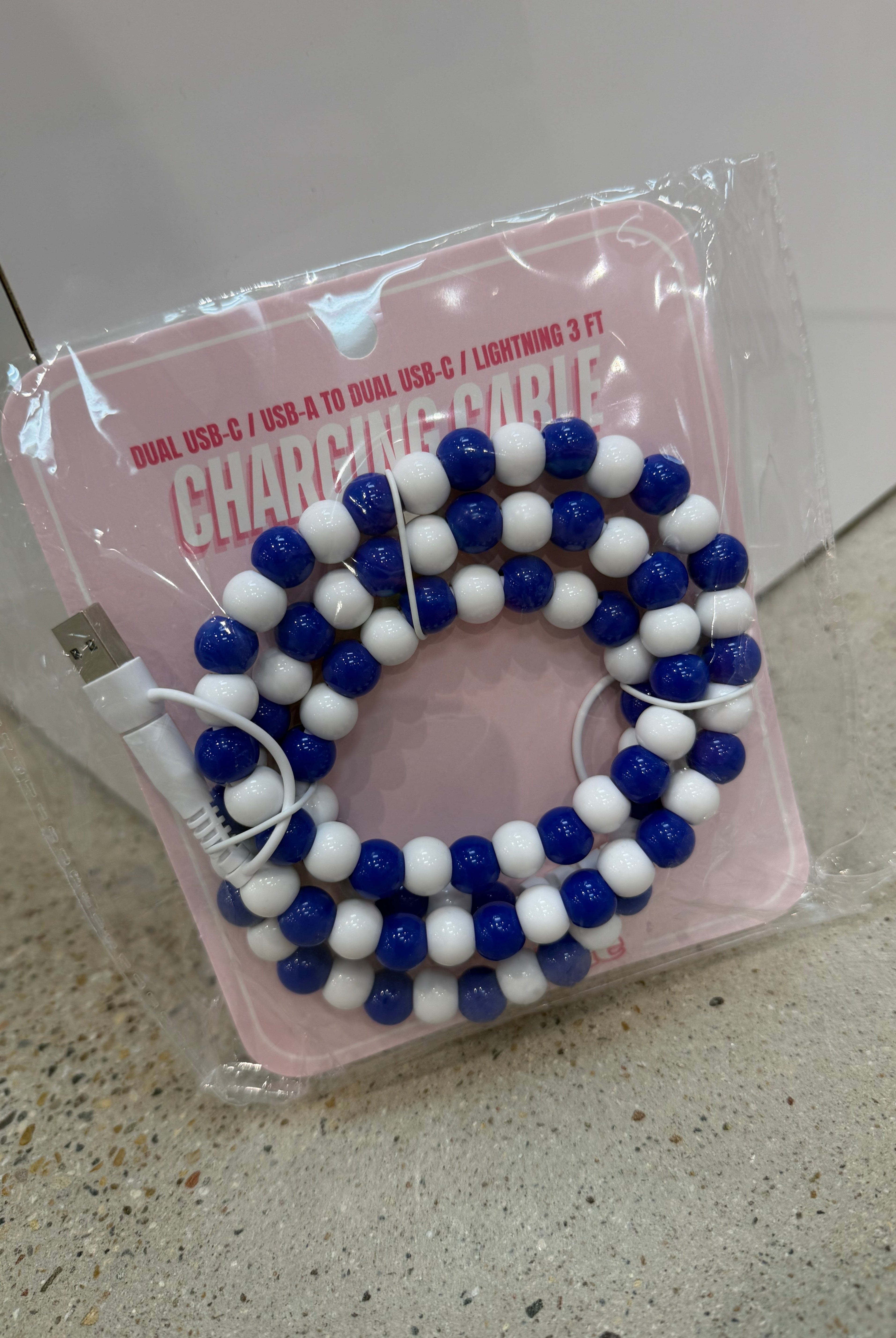 Pearl Phone Charger-Phone Accessories-Dear Me Southern Boutique, located in DeRidder, Louisiana
