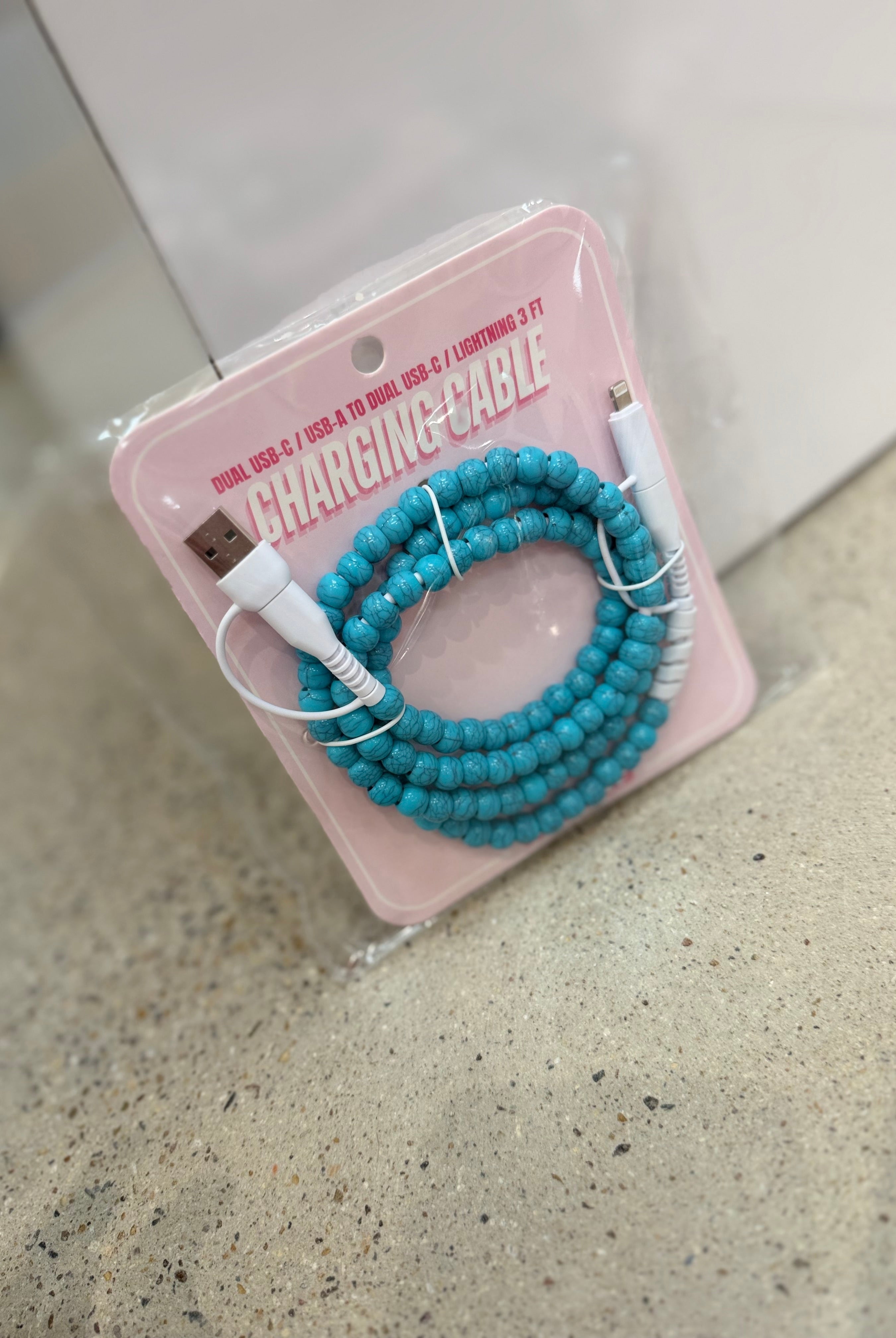 Pearl Phone Charger-Phone Accessories-Dear Me Southern Boutique, located in DeRidder, Louisiana