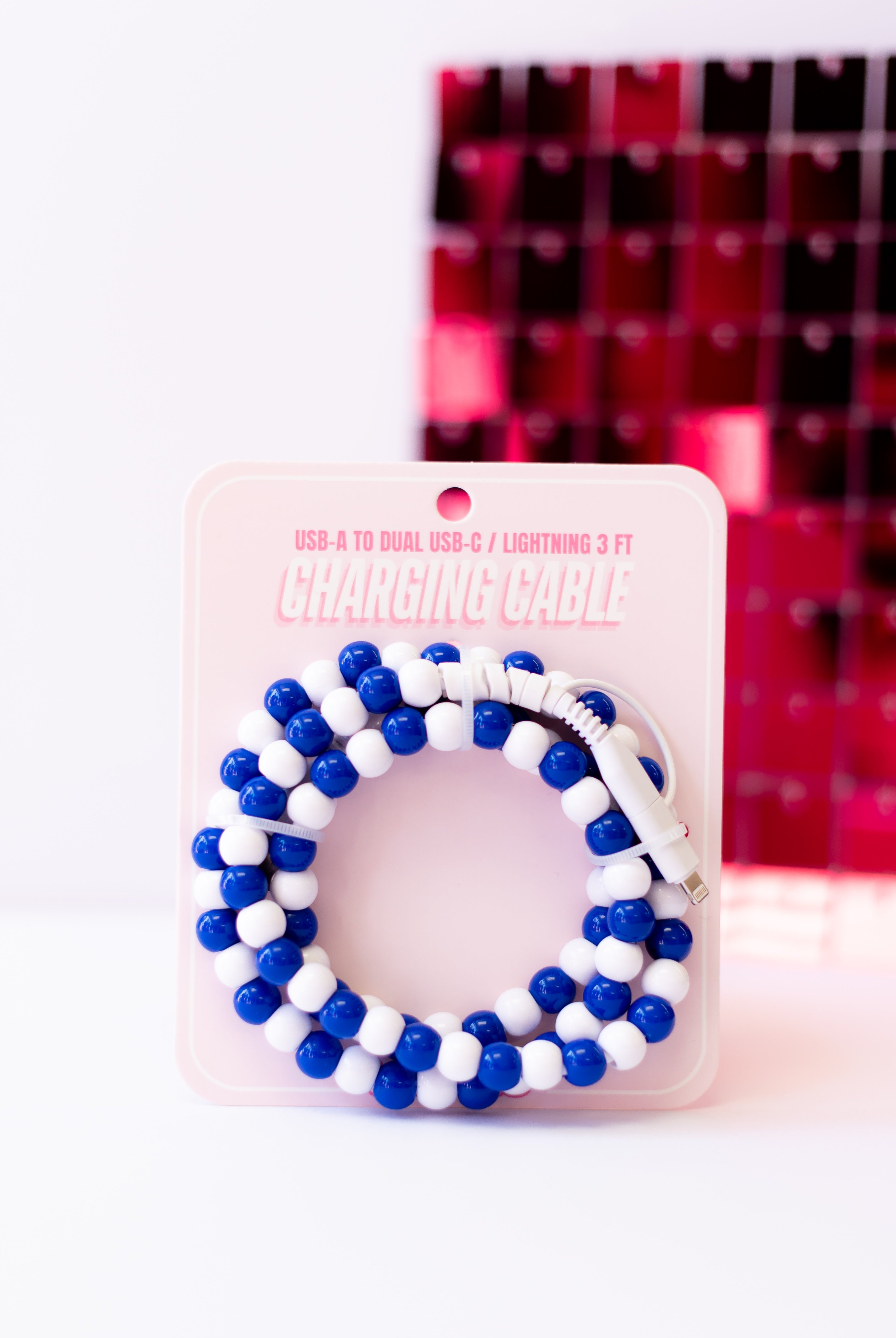 Pearl Phone Charger-Phone Accessories-Dear Me Southern Boutique, located in DeRidder, Louisiana