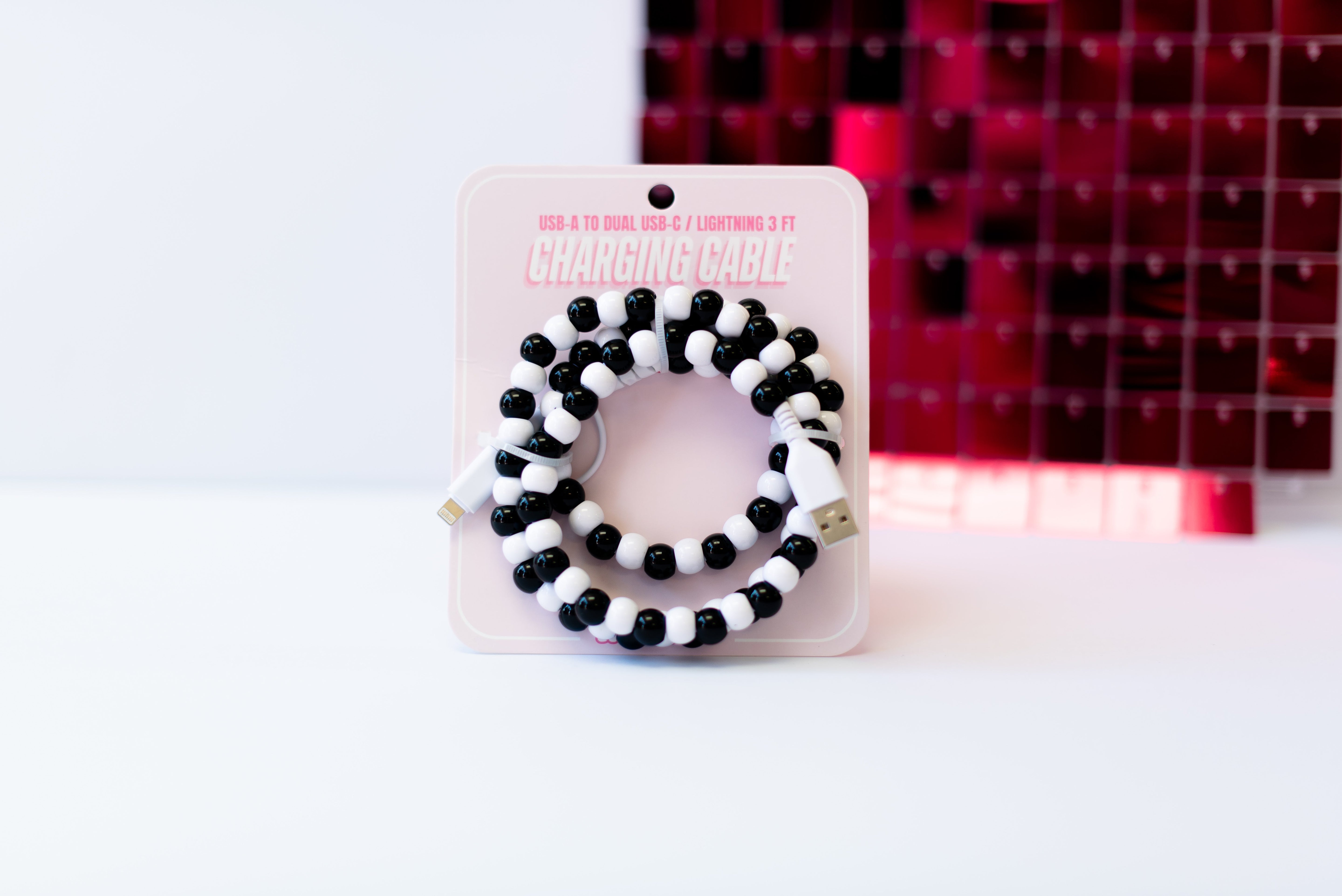 Pearl Phone Charger-Phone Accessories-Dear Me Southern Boutique, located in DeRidder, Louisiana