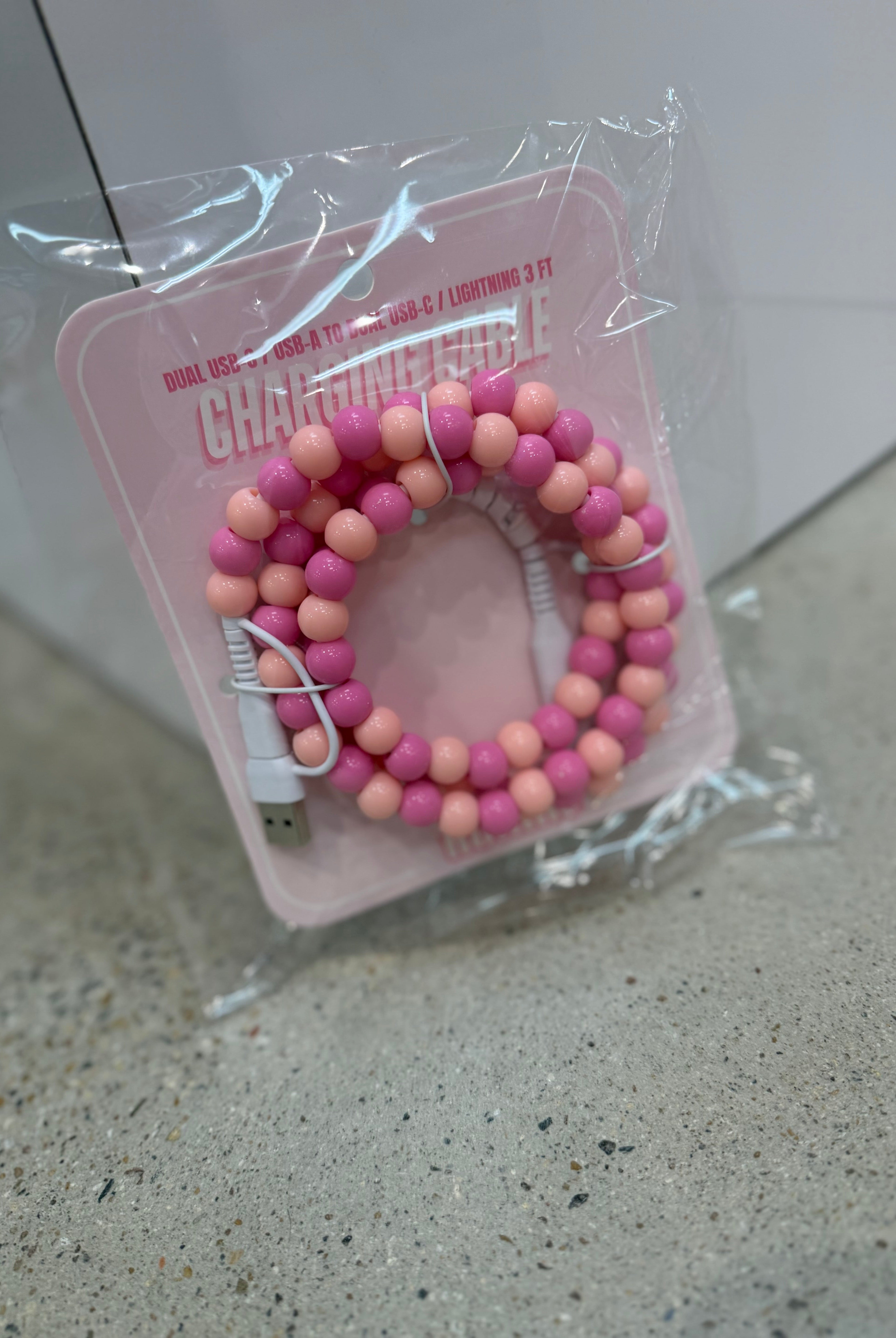 Pearl Phone Charger-Phone Accessories-Dear Me Southern Boutique, located in DeRidder, Louisiana